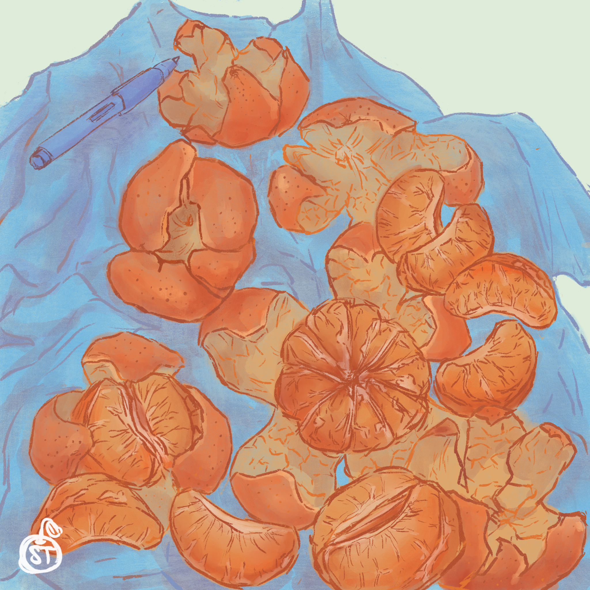 Peeled Tangerines_print.png