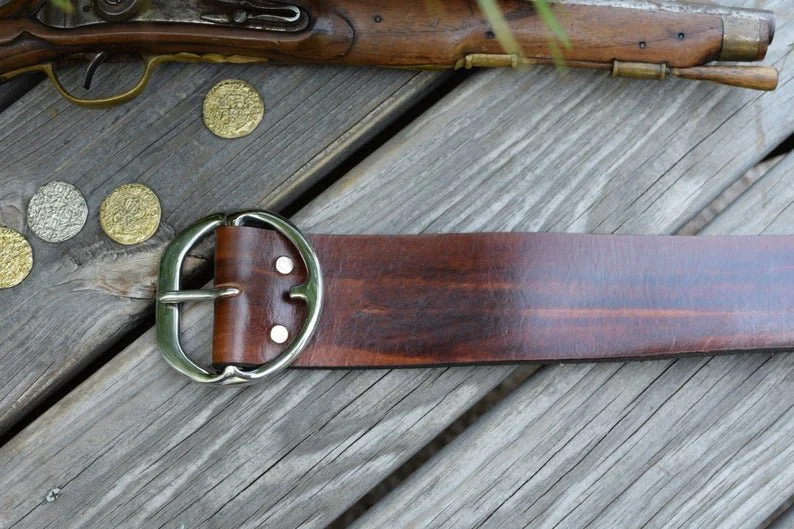 3 Inch Leather Kilt Belt