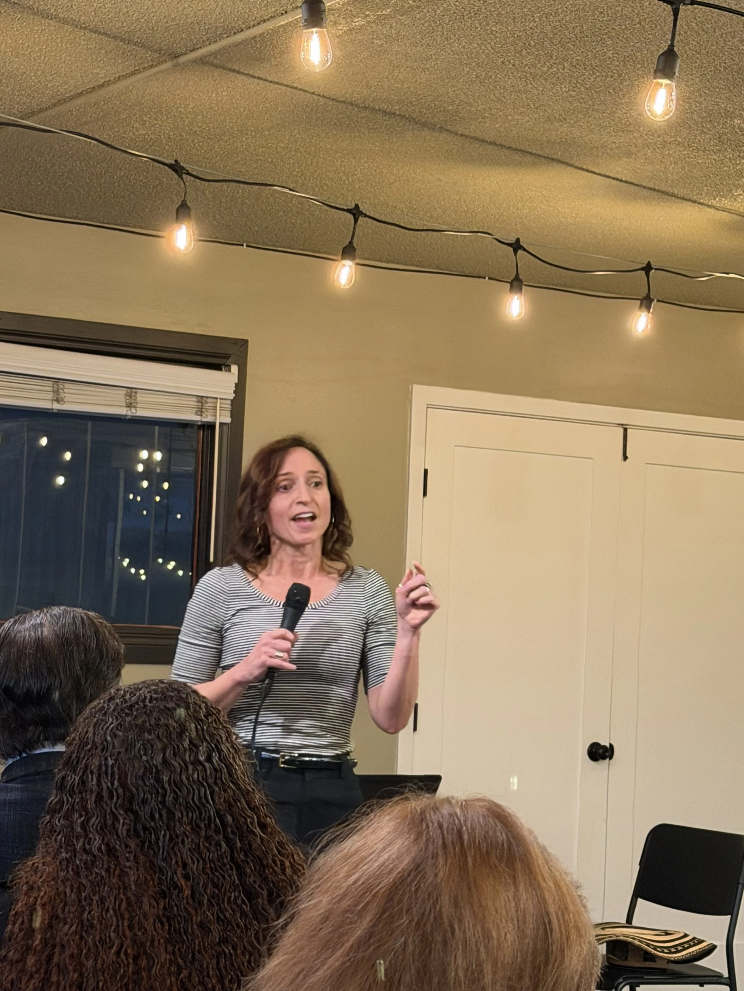 On March 24, 2026, Angie was at the East Area Progressive Democrats' endorsement meeting articulating her story to the EAPD's members. Angie is so honored to get EAPD's endorsement.
