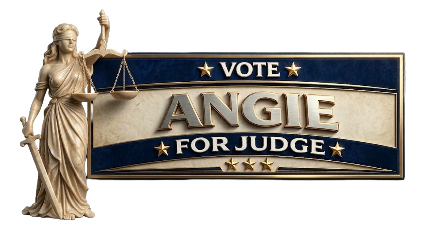 Vote Angie for Judge
