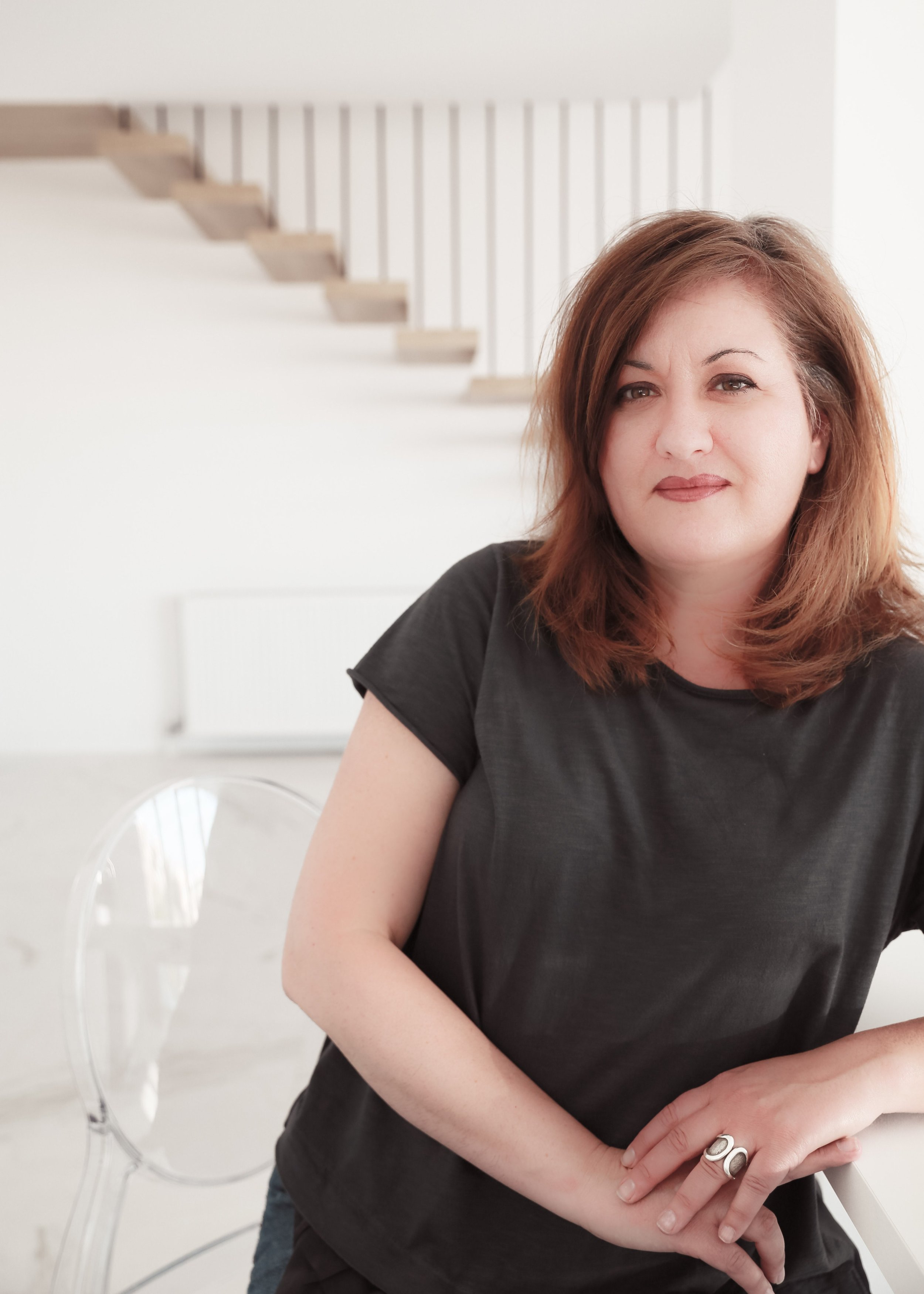 Katerina Sirouni, Greek-American Architect-Engineer born in Chicago and educated at The National Technical University of Athens.