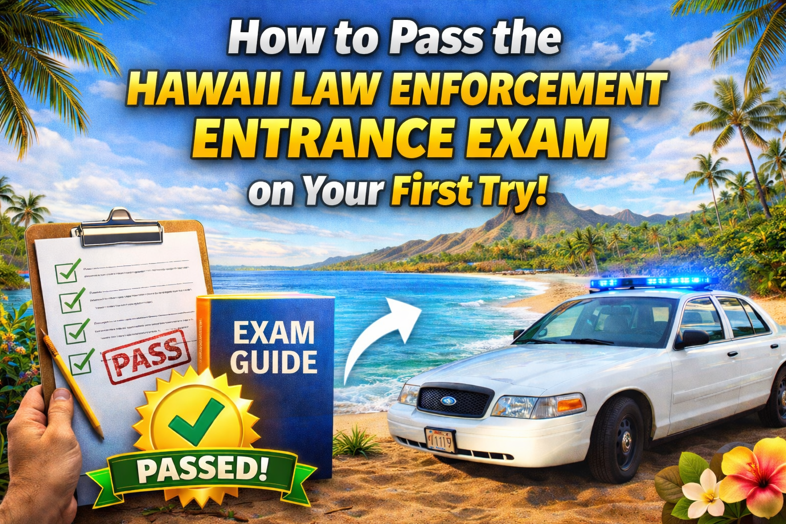 How to Pass the Hawaii Law Enforcement Entrance Exam on Your First Try