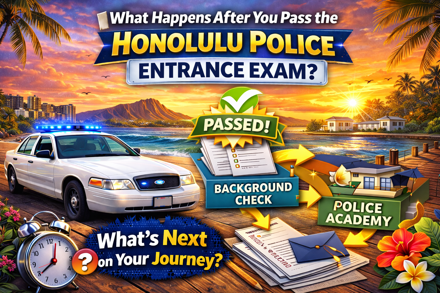 What Happens After You Pass the Honolulu Police Entrance Exam?