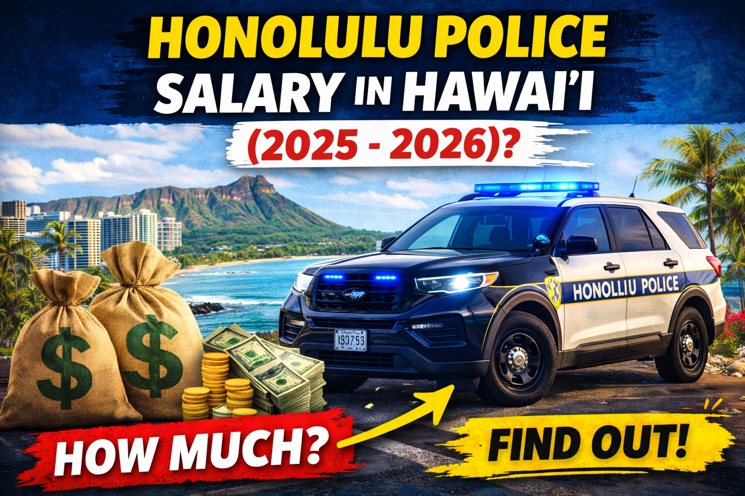 Honolulu Police Salary in Hawaiʻi (2025 -2026)