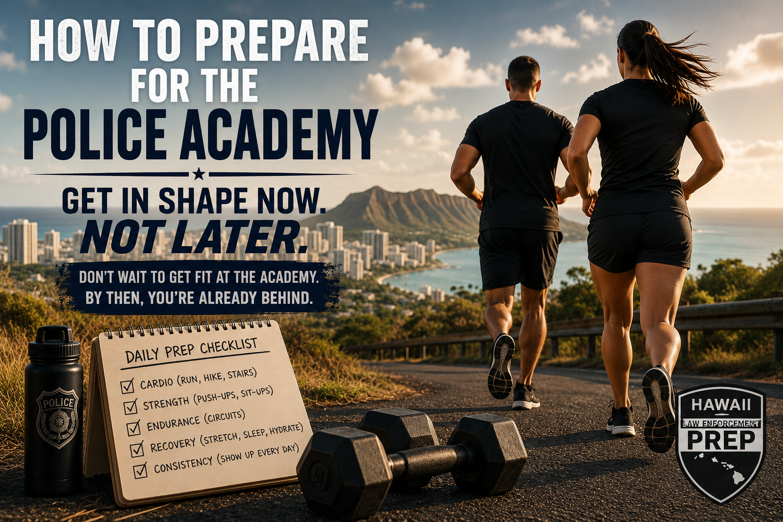 How to Prepare for the Police Academy (Hint: Start Getting in Shape NOW)