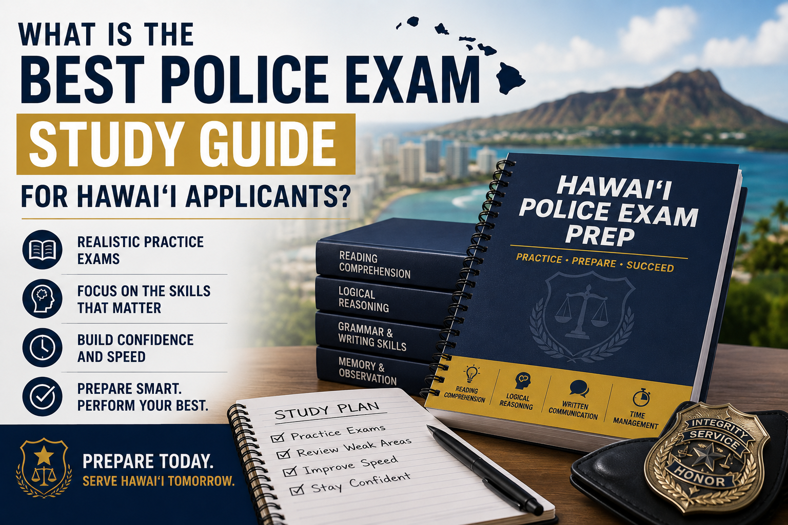 What Is the Best Police Exam Study Guide for Hawaiʻi Applicants?