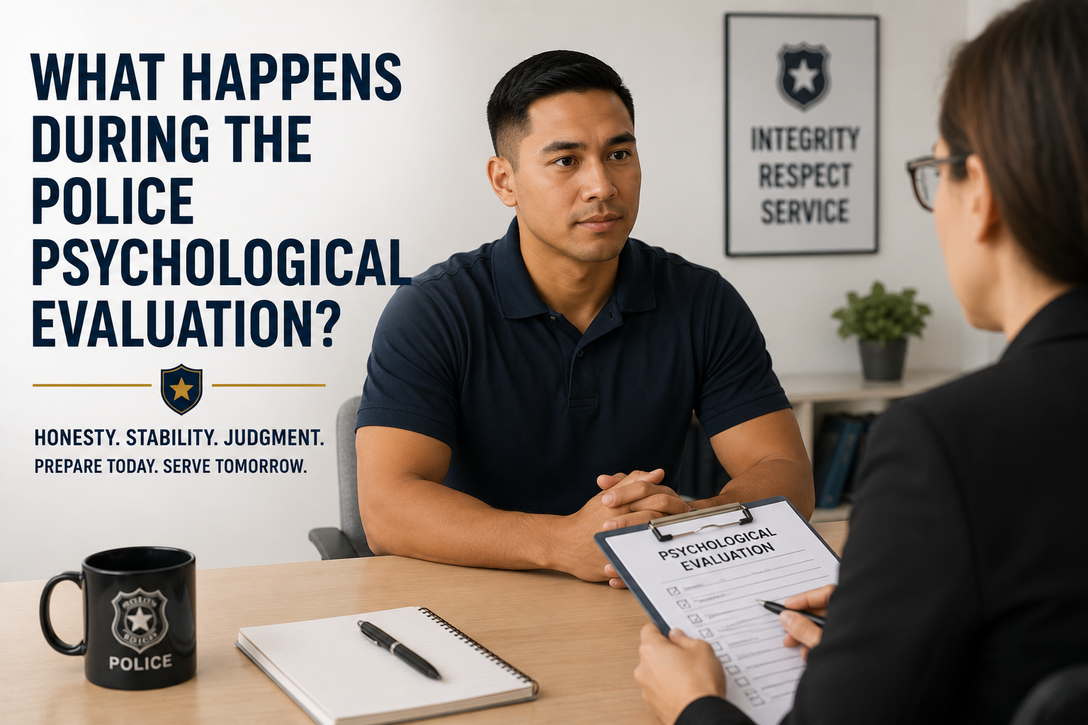 What Happens During the Police Psychological Evaluation?