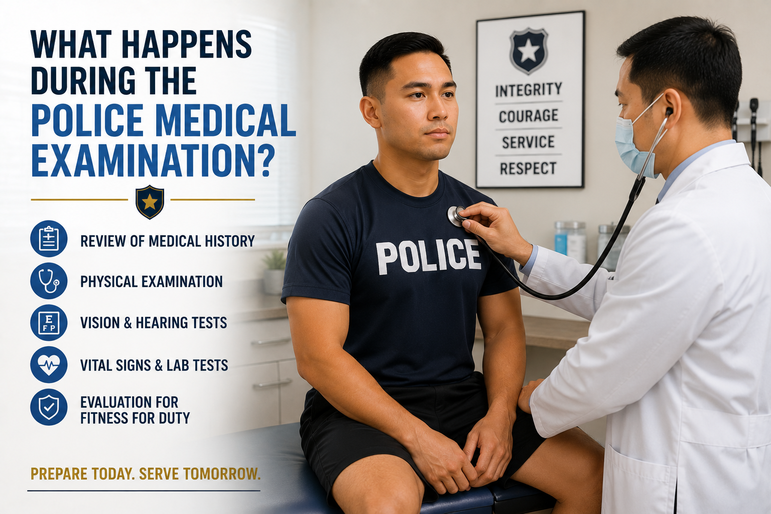 What Happens During the Police Medical Examination?