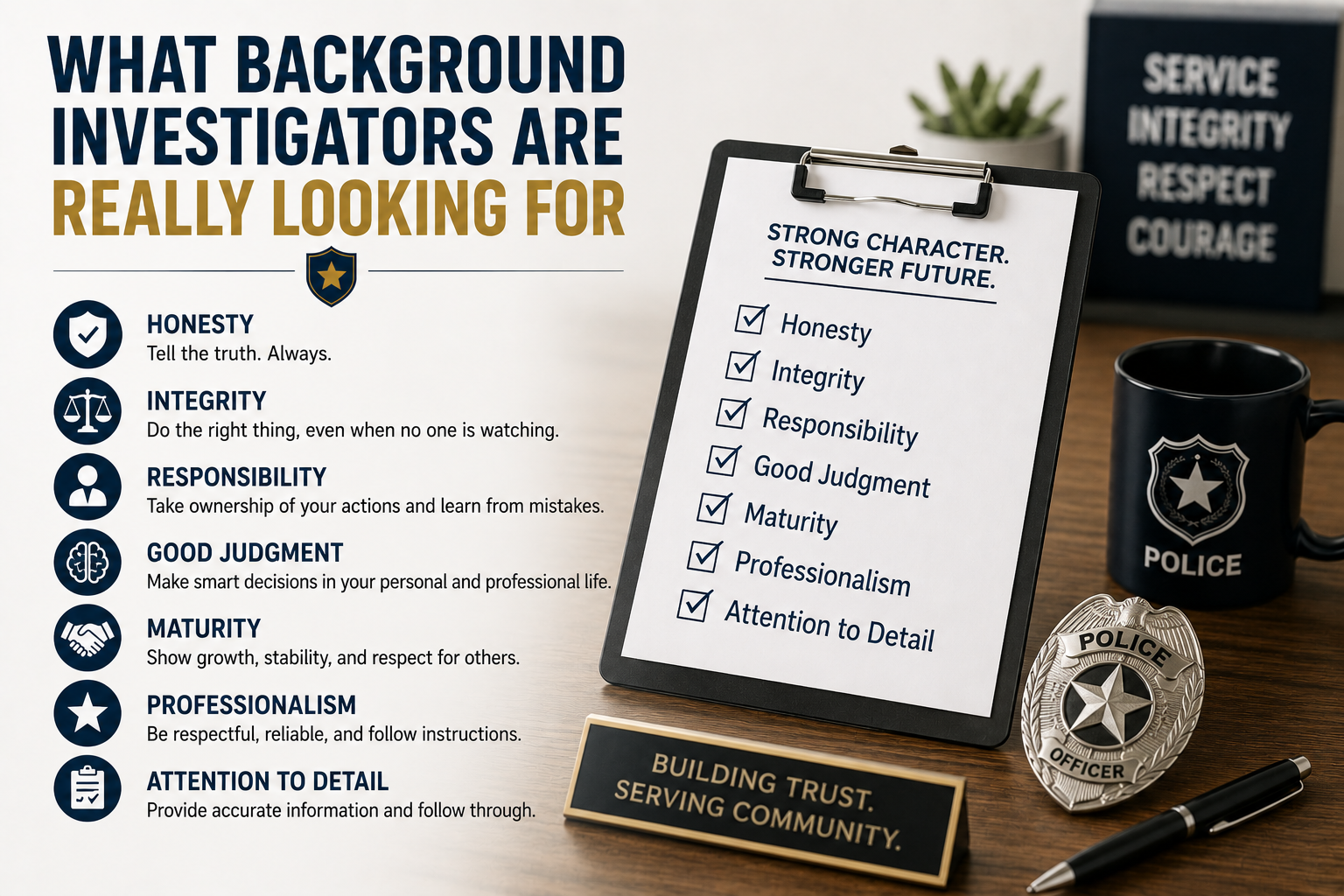 What Background Investigators Are Really Looking For