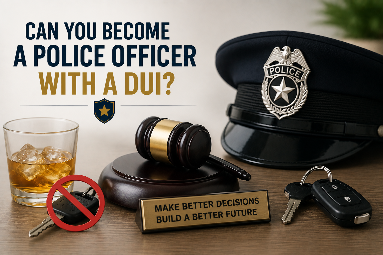 Can You Become a Police Officer With a OVUII/DUI?