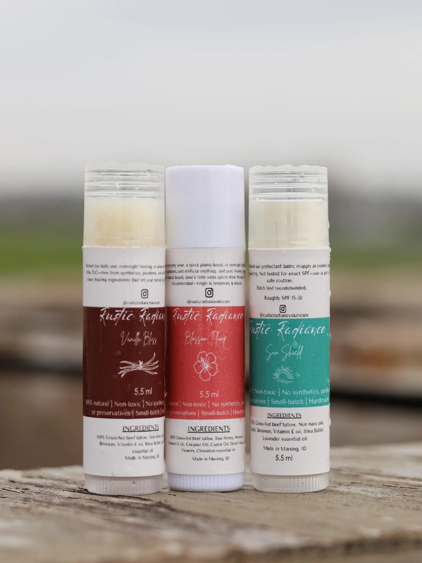 ✨ New Arrival: Our Tallow Chapstick Collection is Here! ✨

We&rsquo;ve crafted three nourishing, small-batch tallow chapsticks using simple, skin-loving ingredients that actually heal and protect!

🌿 Vanilla Bliss &ndash; Deep hydration with grass-f