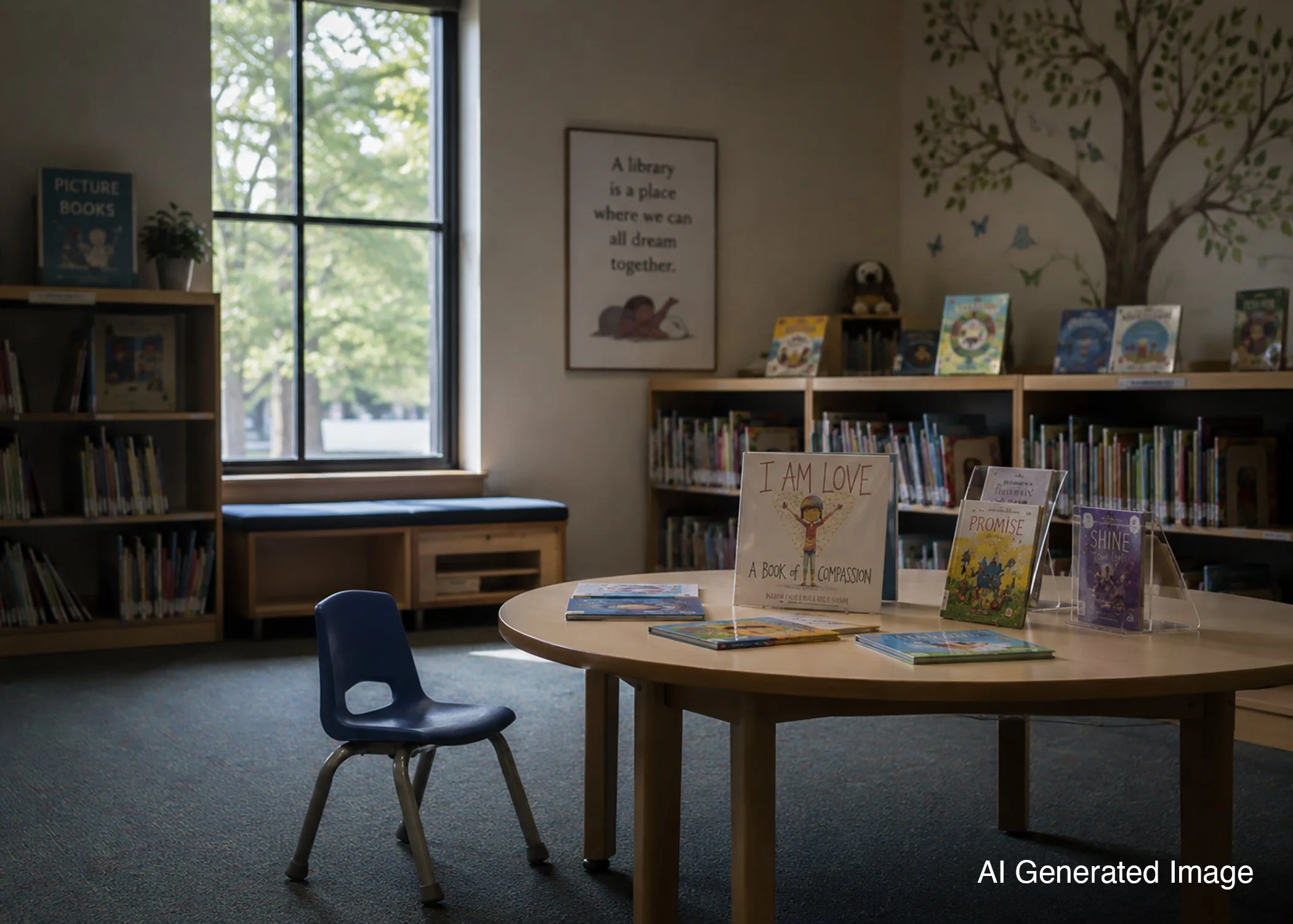No Child Should Need Courage to Enter a Library