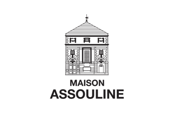 Illustration of a historic house with the text 'MAISON ASSOULINE' beneath it.