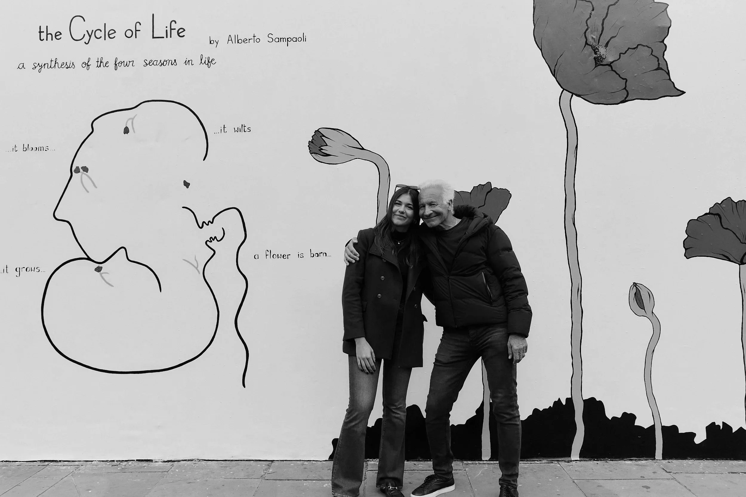 El Ciclo de la Vida: Una colaboración entre padre e hija en el corazón de Chelsea