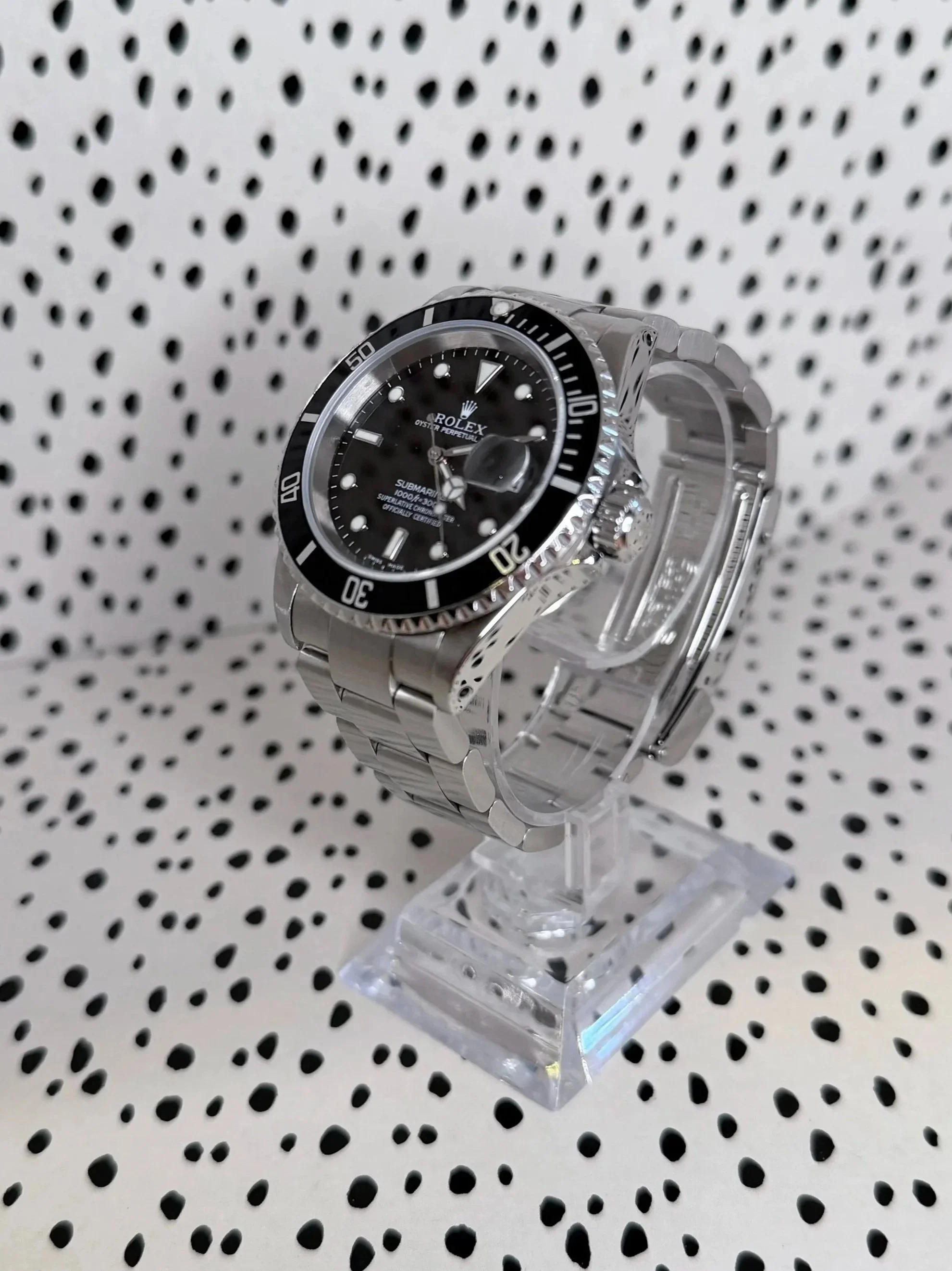 2001 Rolex Submariner Oyster Perpetual Date Black 40MM 16610