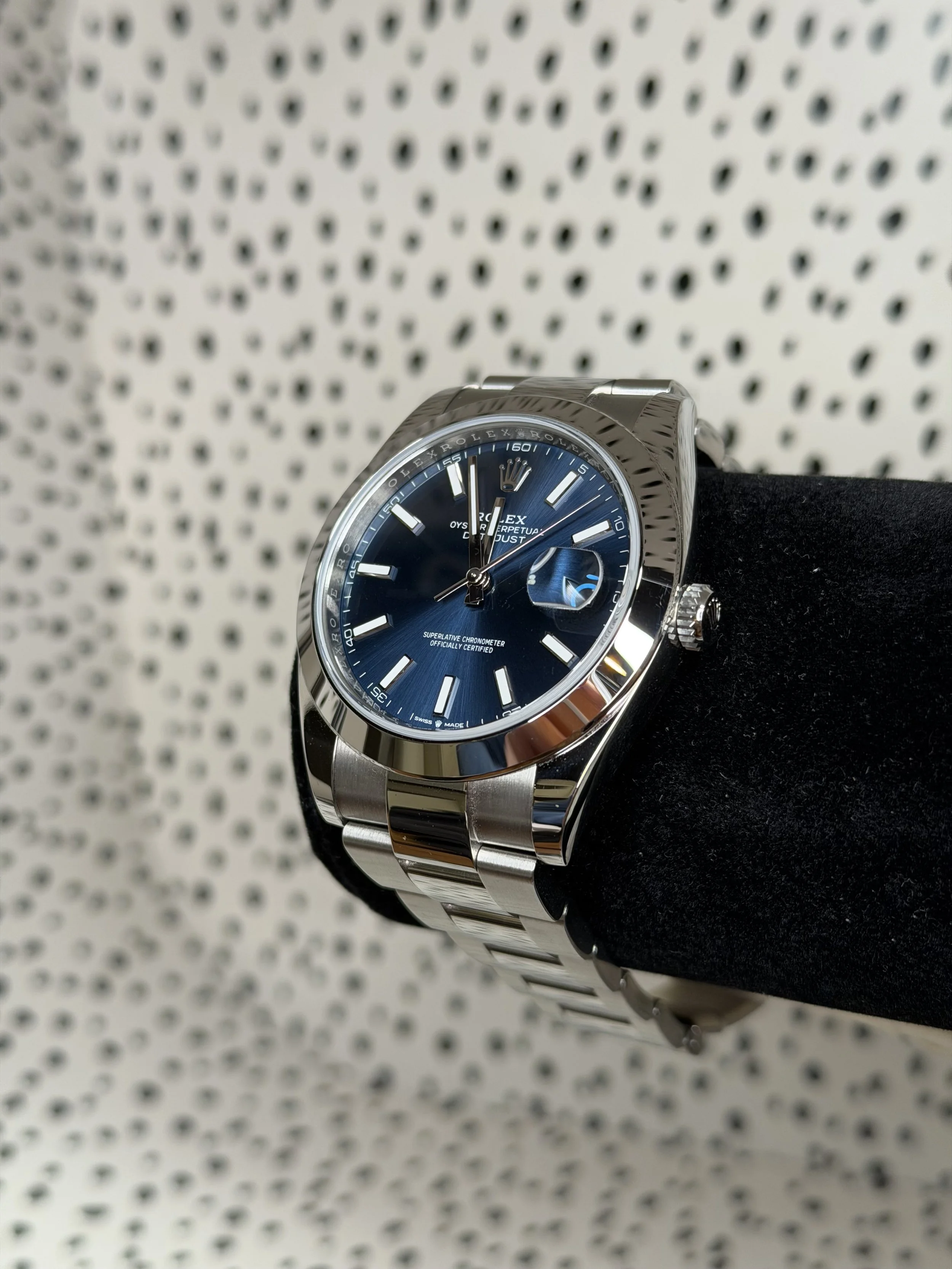 2025 Rolex Datejust 41MM Oyster Perpetual Blue Dial 126300