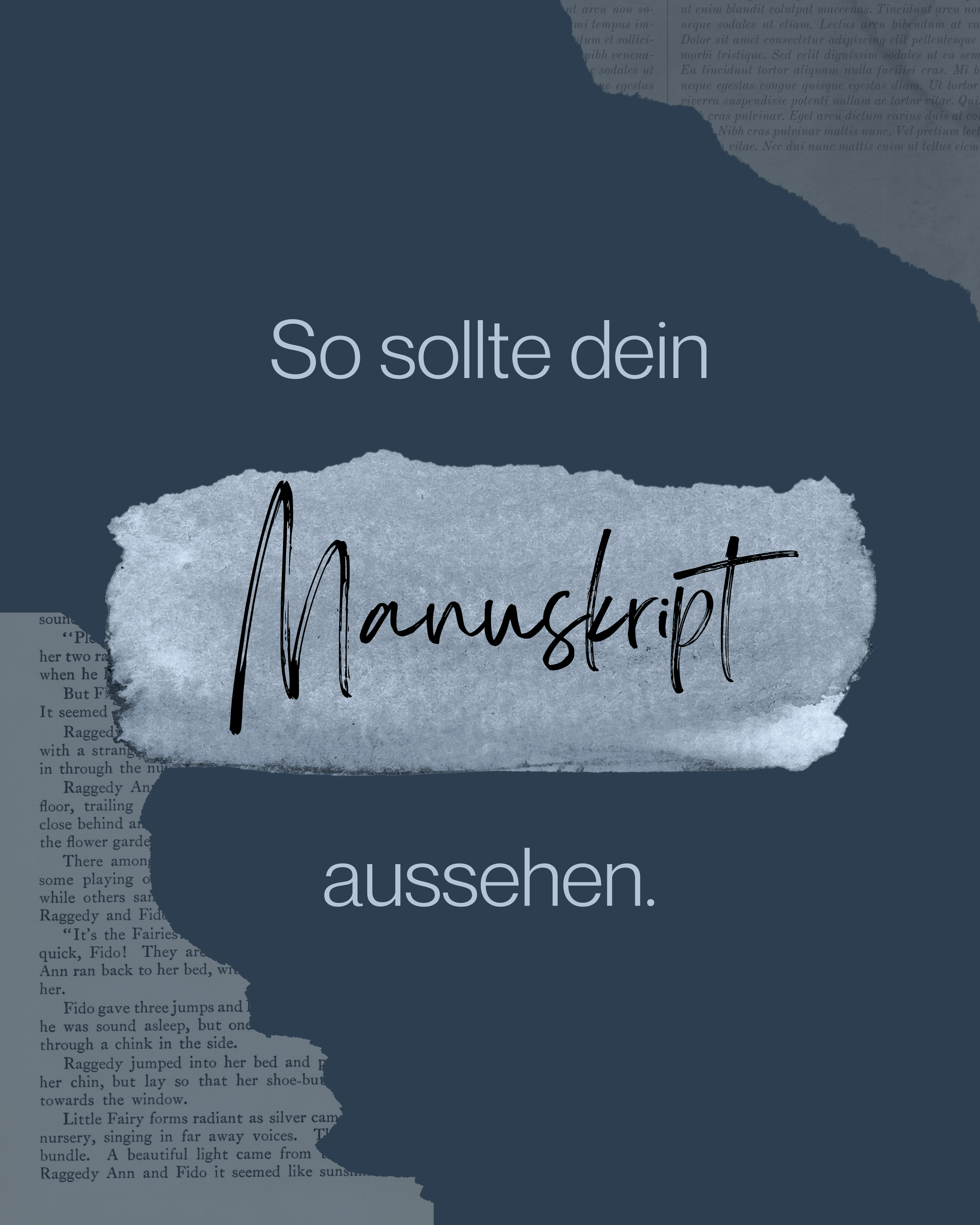 Wieso ich dein Manuskript gerne nackig haben möchte