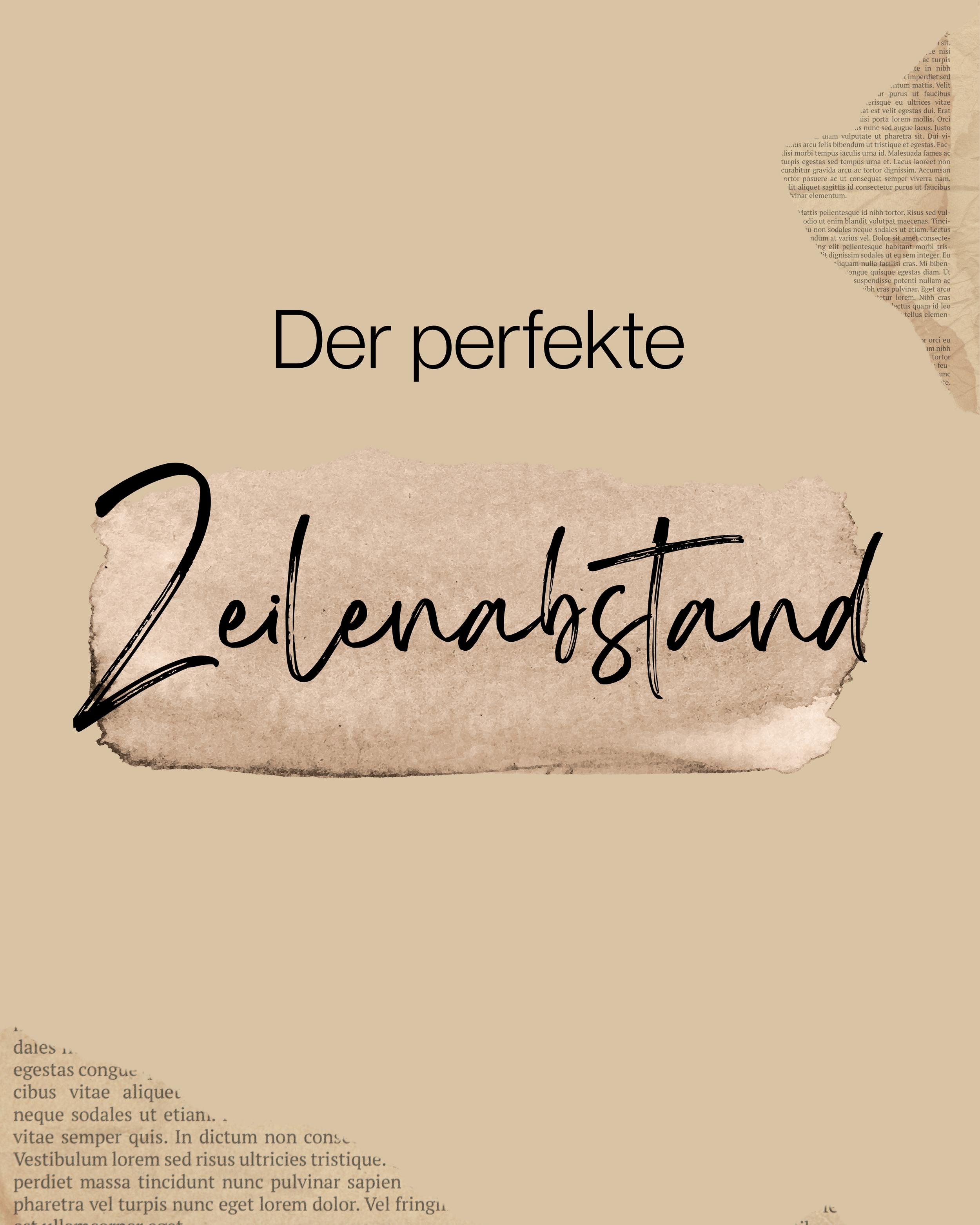 Welcher Zeilenabstand ist der richtige für mein Buch?