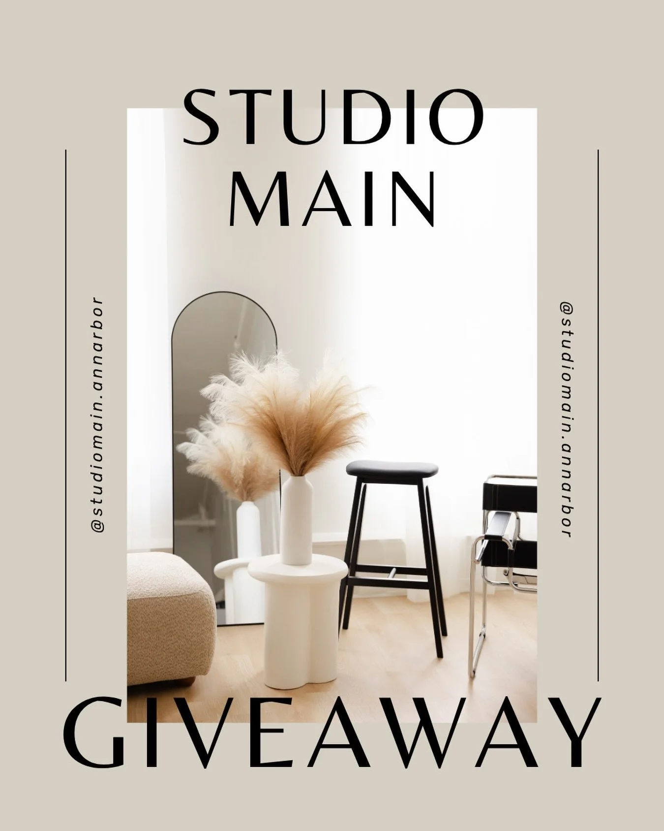 ✨ GIVEAWAY TIME ✨

We&rsquo;re giving away ONE FULL HOUR of studio time!

This is your chance to experience creating something amazing at Studio Main.

How to enter:

1. Follow us! @studiomain.annarbor 
2. Like &amp; save this post
3. Tag your photog