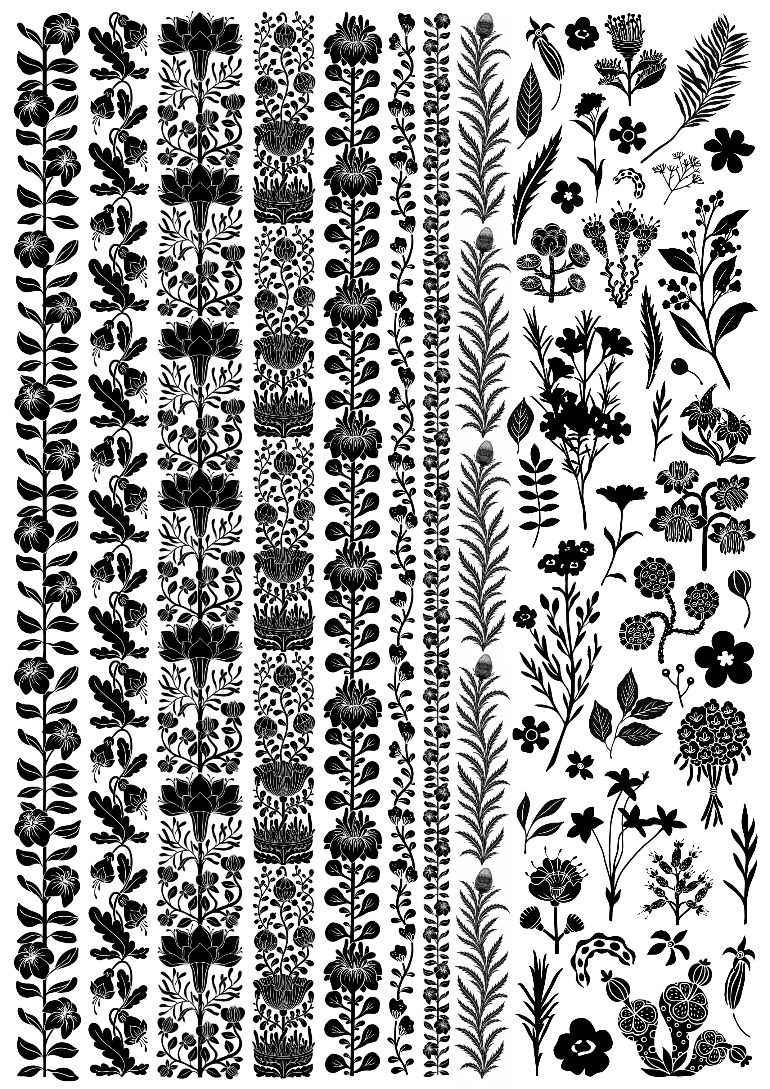 Aussie Floral Decals