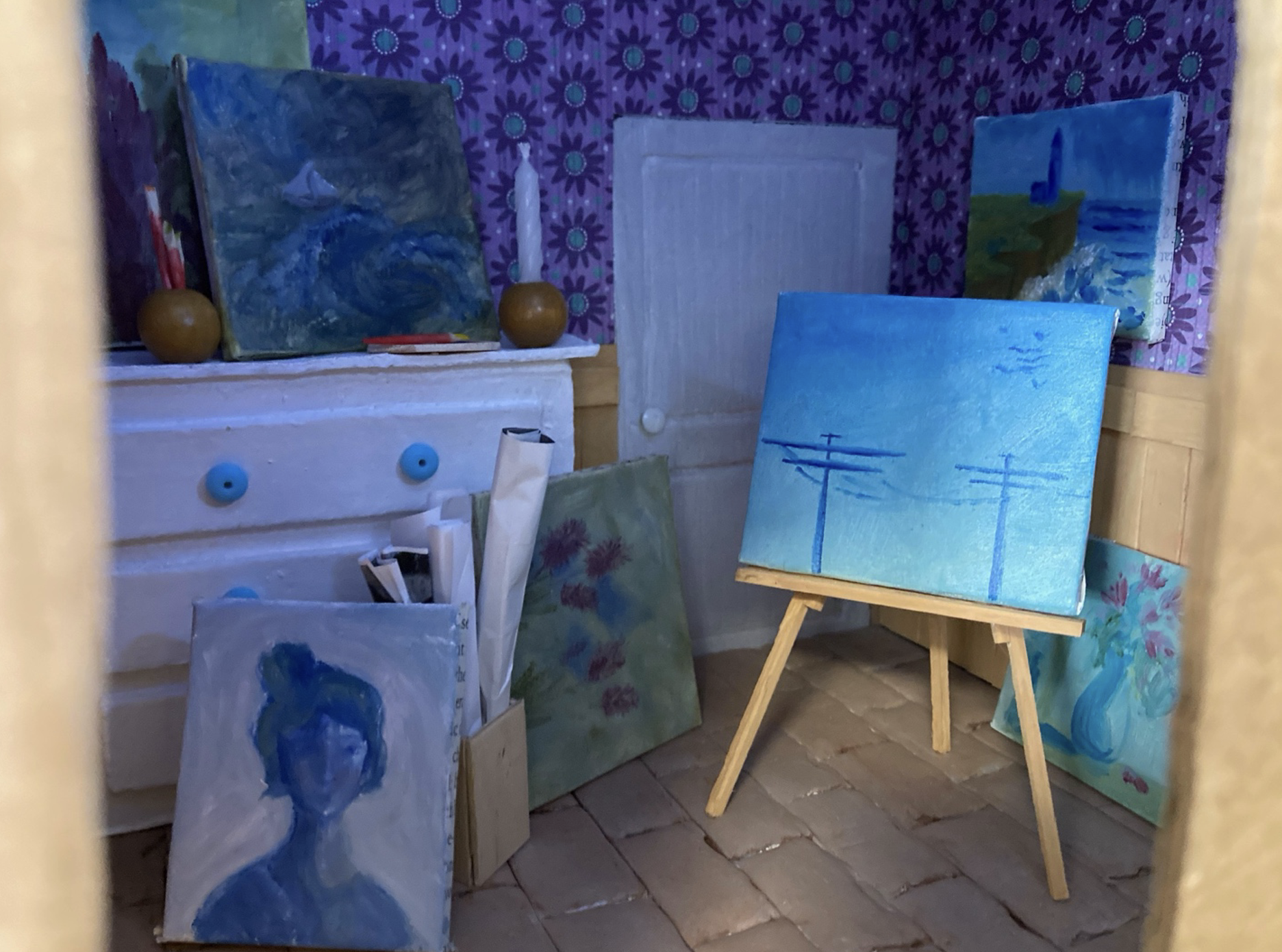 "Packing" - Art studio