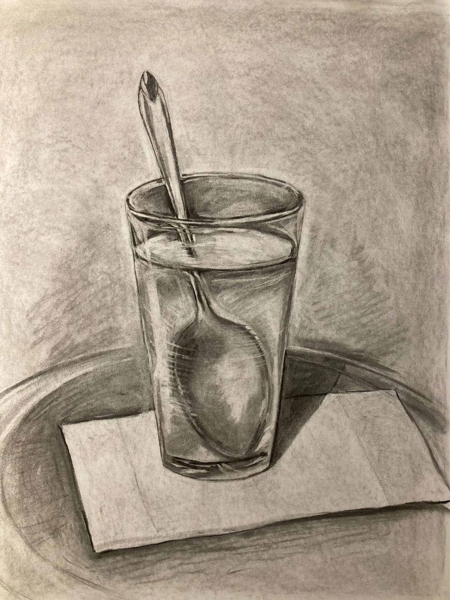 Charcoal on paper (16” x 24”) 