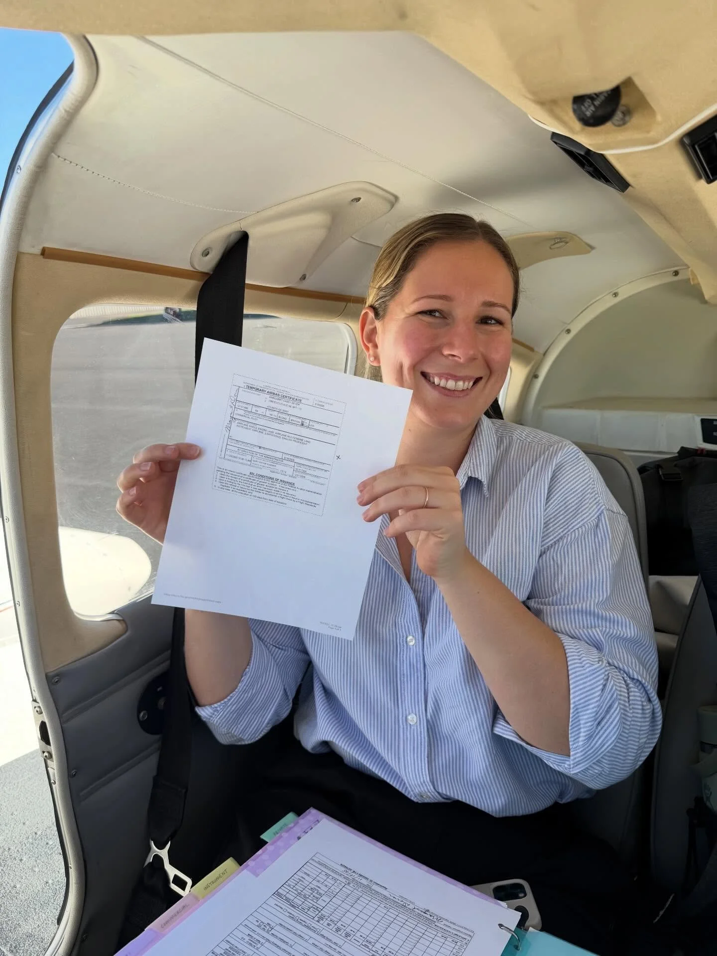 Congratulations to Maggie on passing her multi-engine checkride!!! ✈️🎉