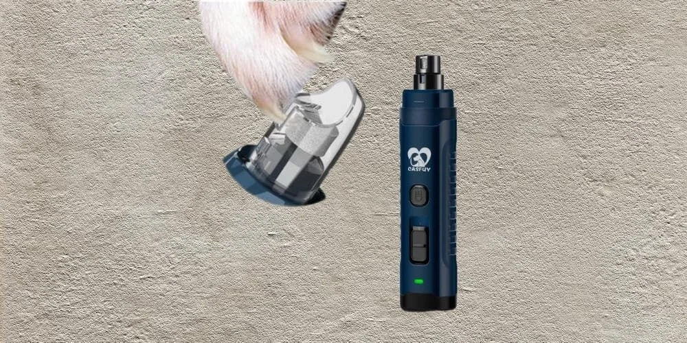 The dog nail grinder that actually worked for us