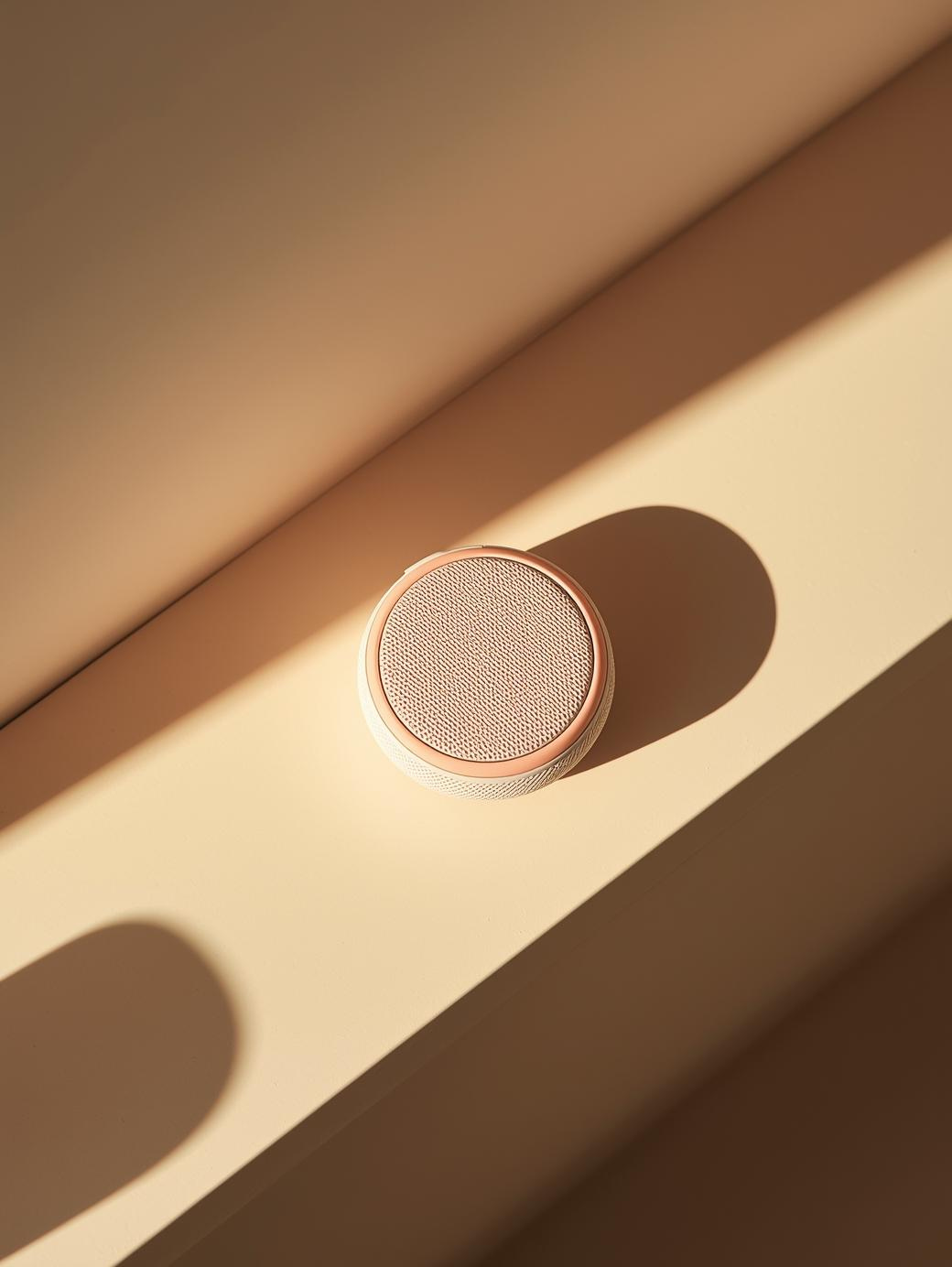 The tiny speaker I always take into the bathroom