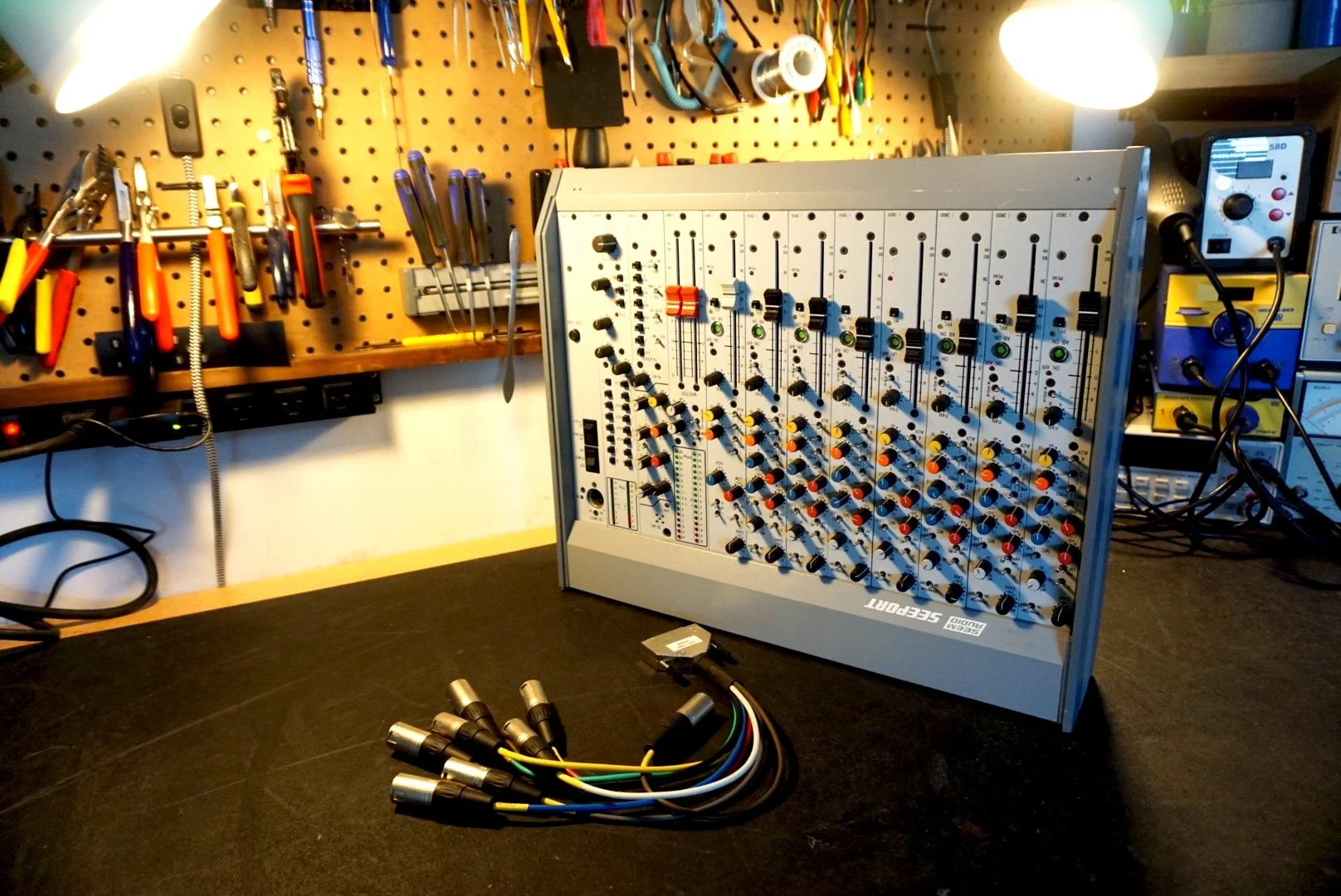 ALL SOLD:  Seem Seeport: Custom analog mixing console