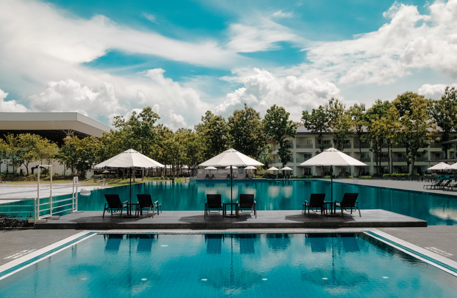 Community pool managed by CALM Waters