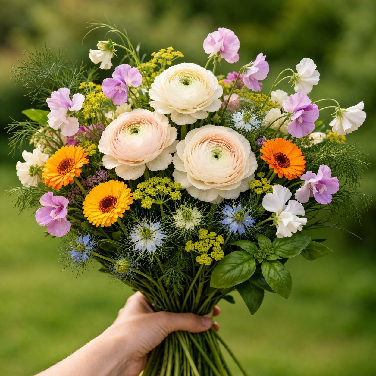 Ai gen potential bouquet.