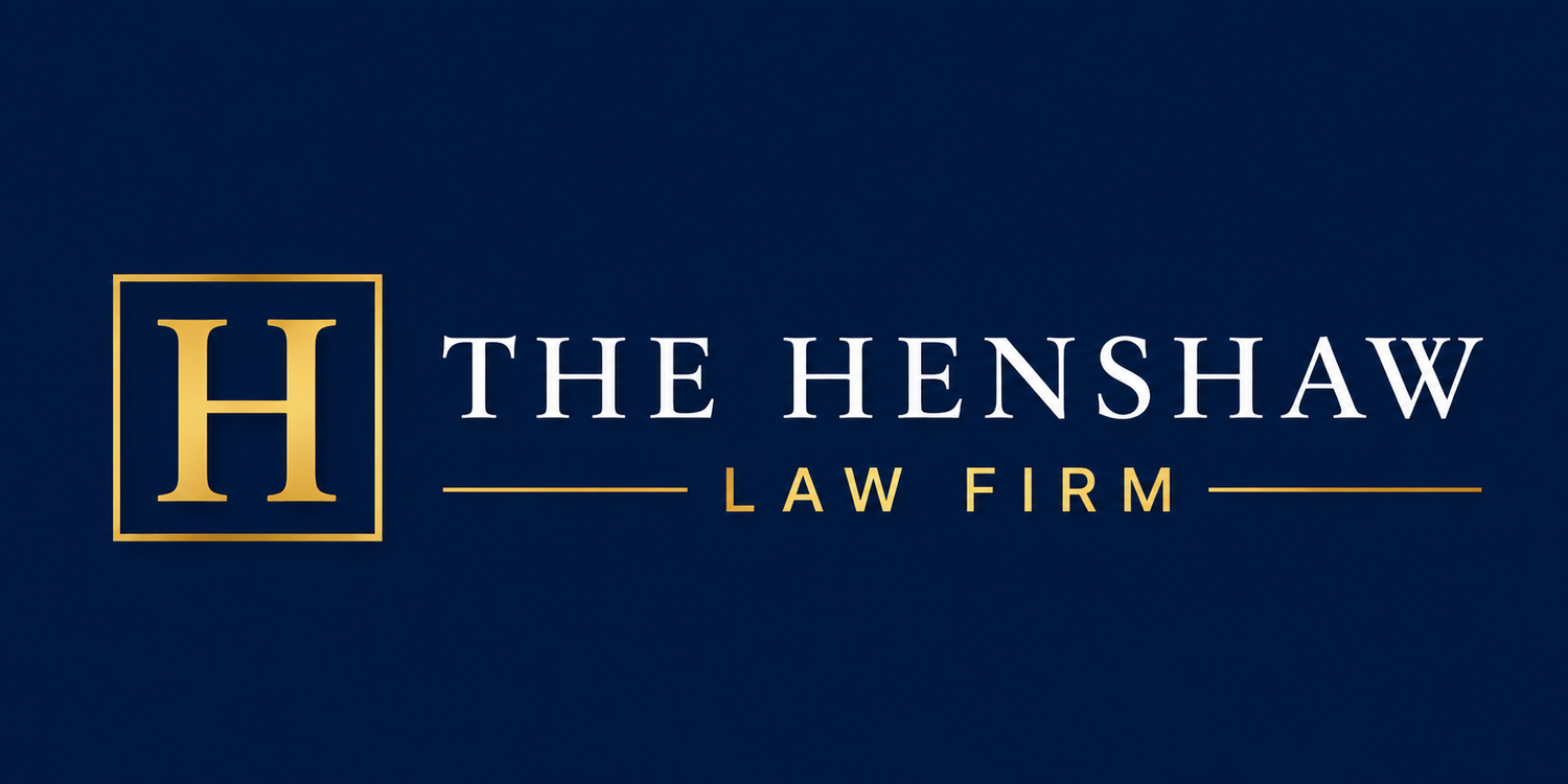 THE HENSHAW LAW FIRM
