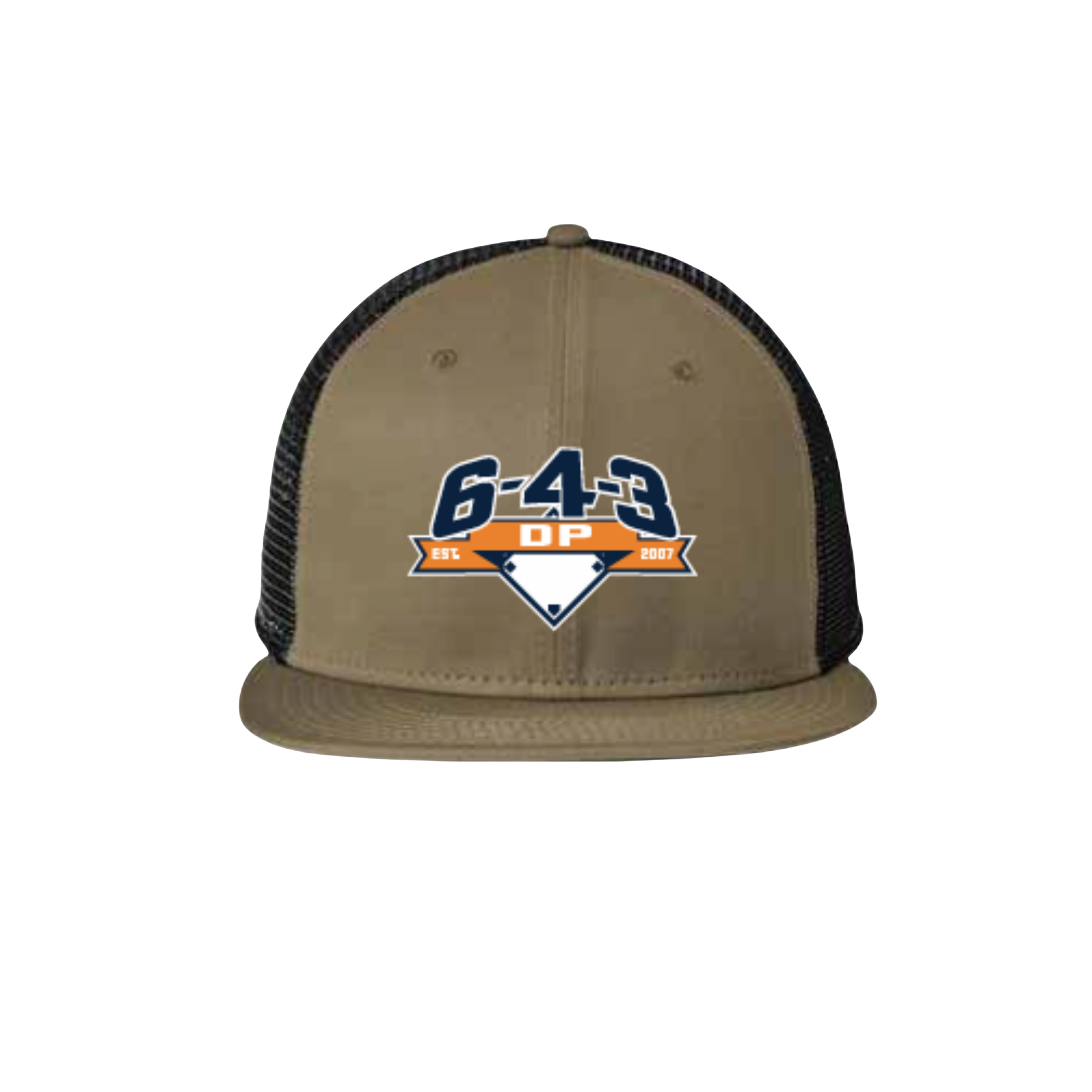 New Era Trucker - Olive transparent.png