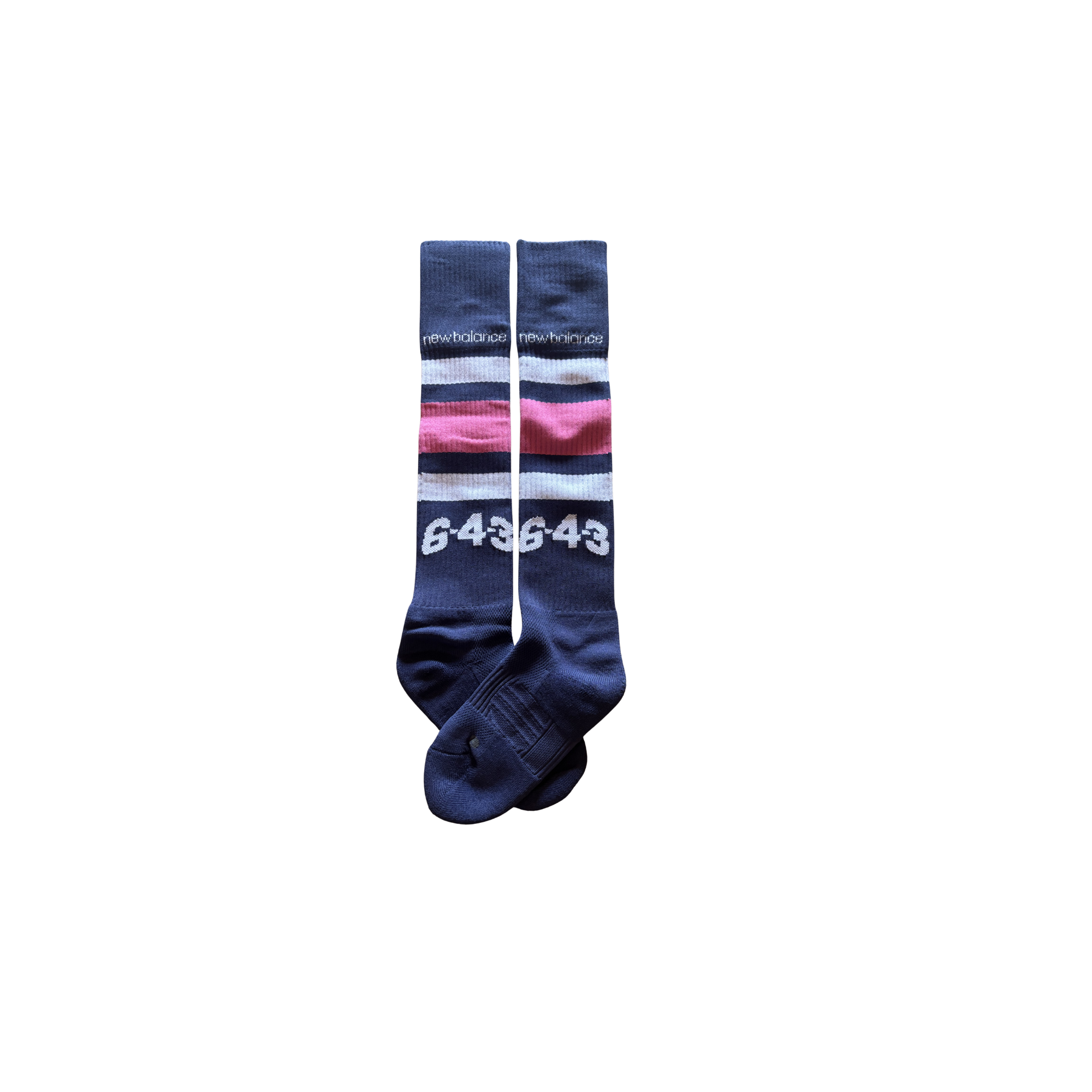 6-4-3 Socks - navy-pink.png