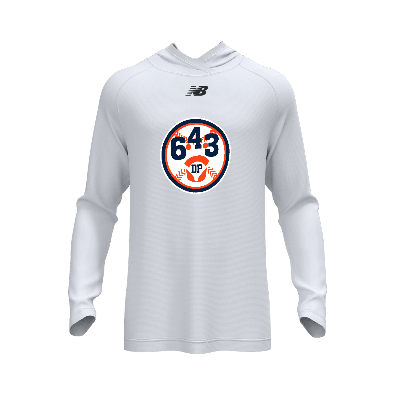 Circle Logo LW Hoodie - White.png