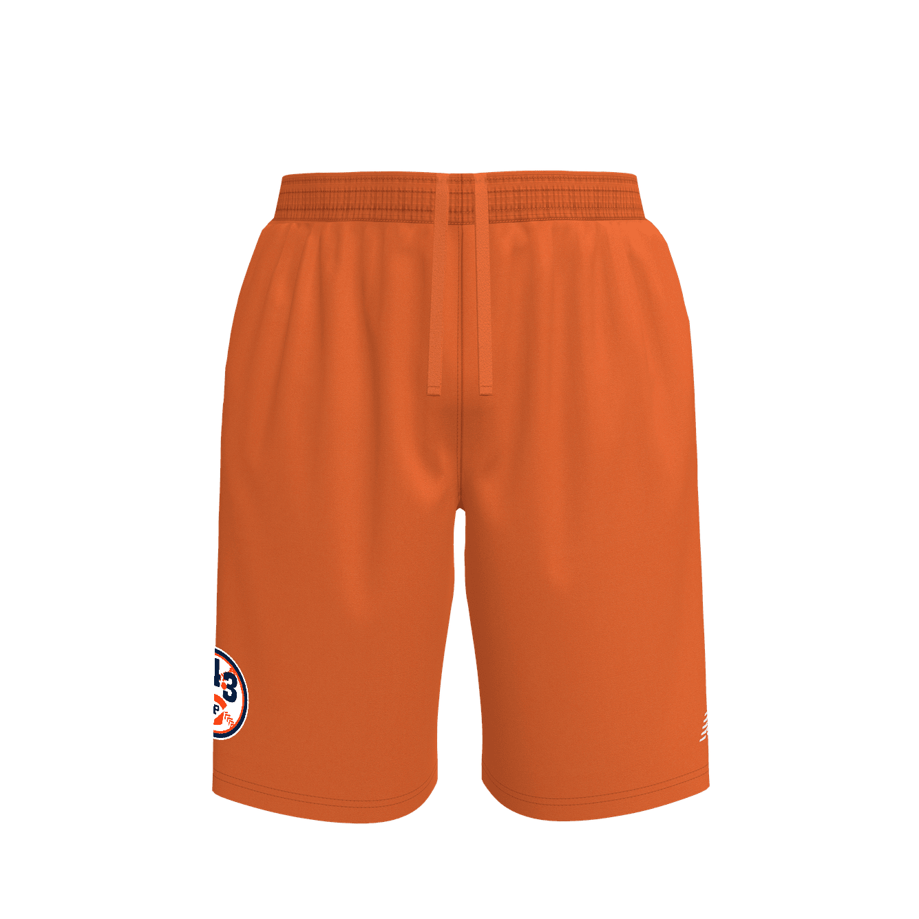 Circle Logo Tech shorts - orange.png