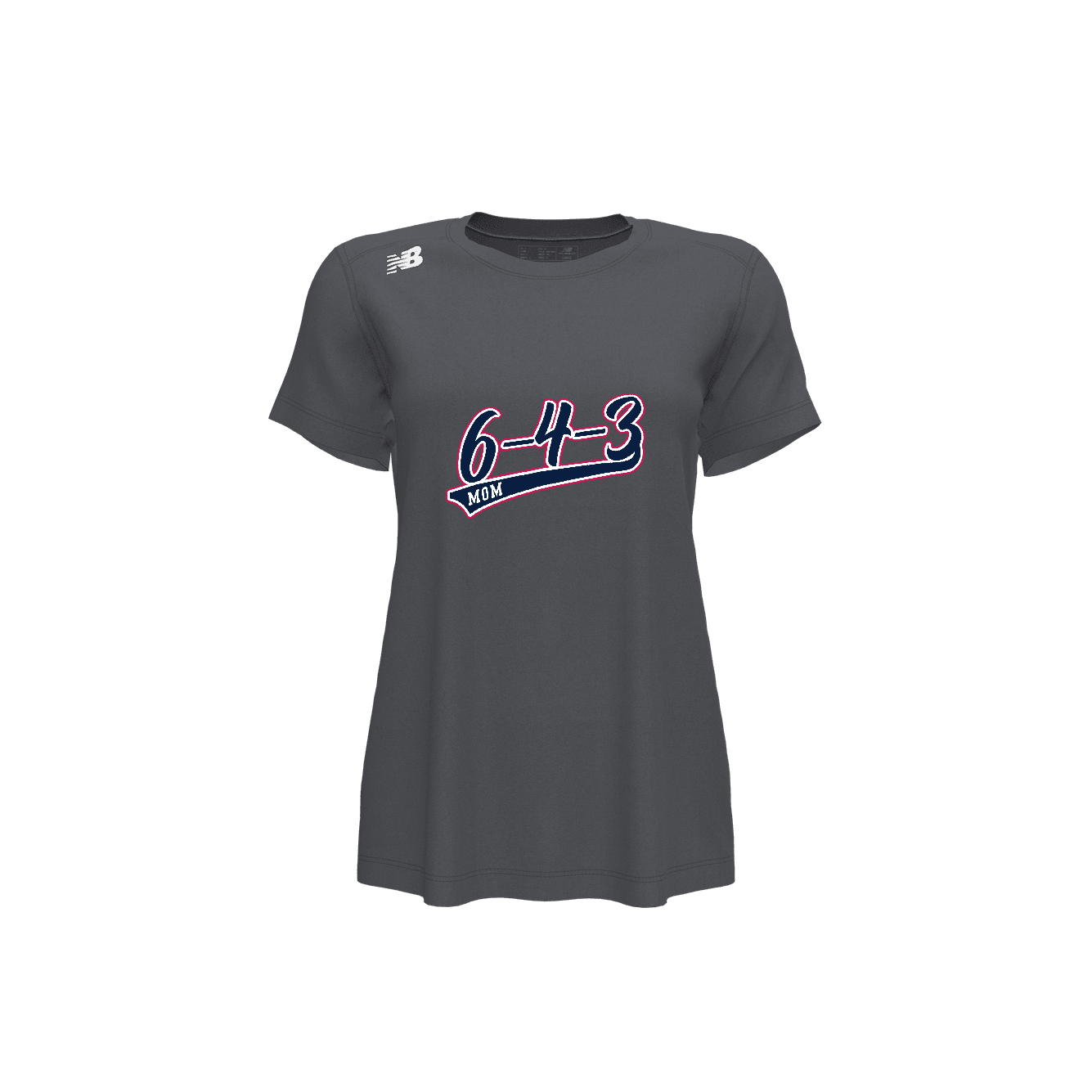 Mom Script Tech T-Shirt - Grey.png