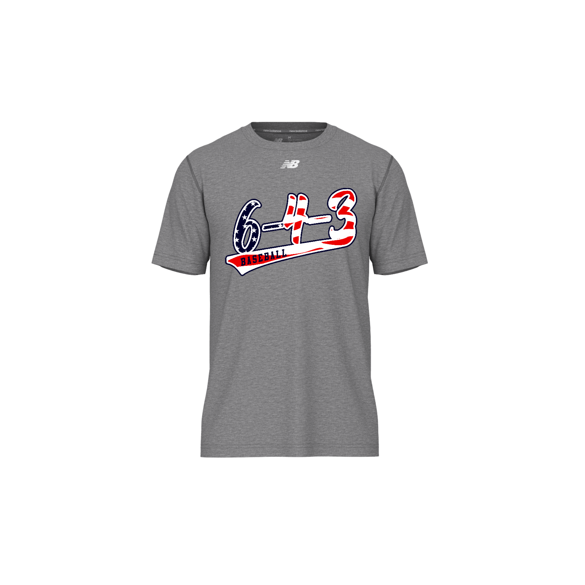 Stars and Stripes Activate T-Shirt - Grey.png