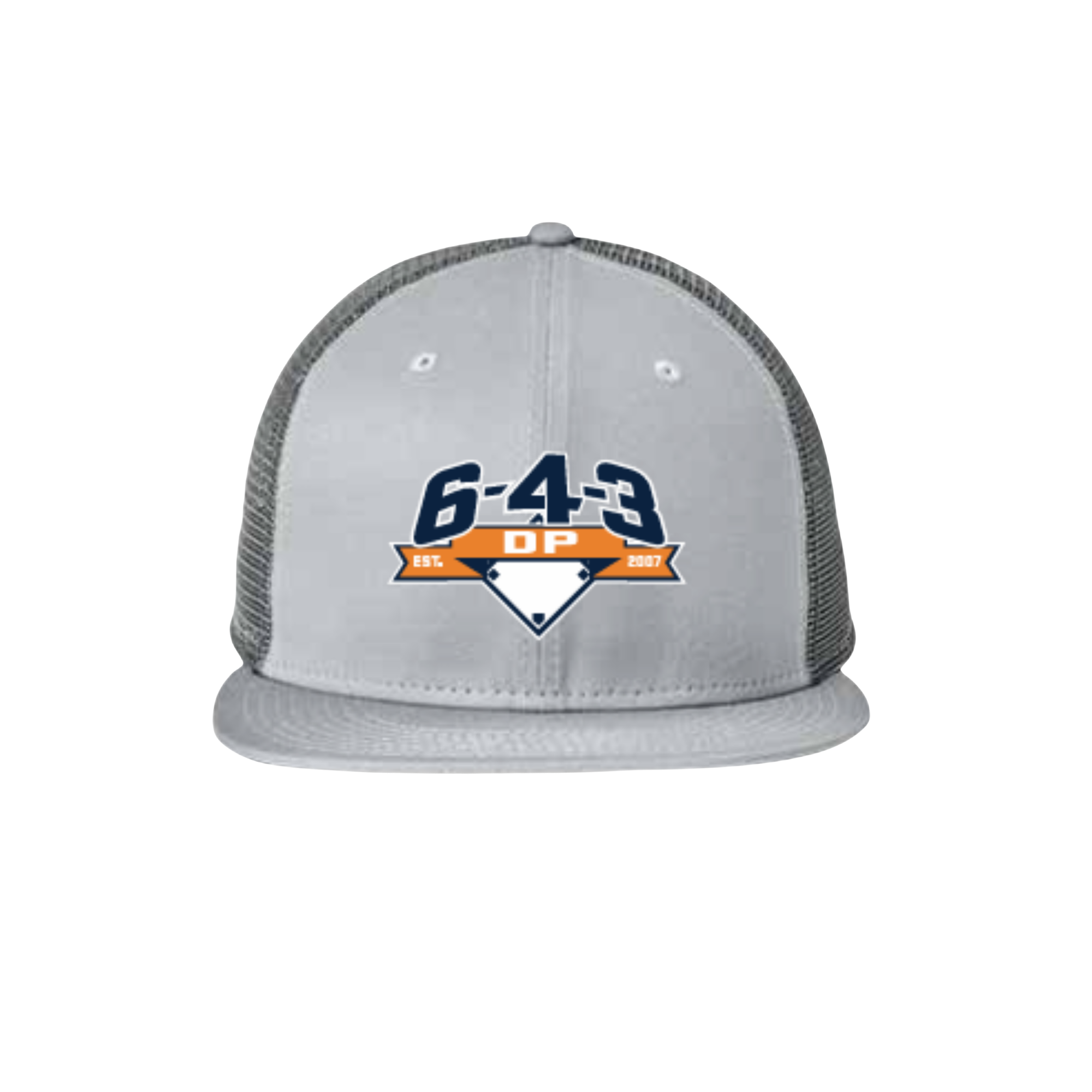New Era Trucker - Grey transparent.png