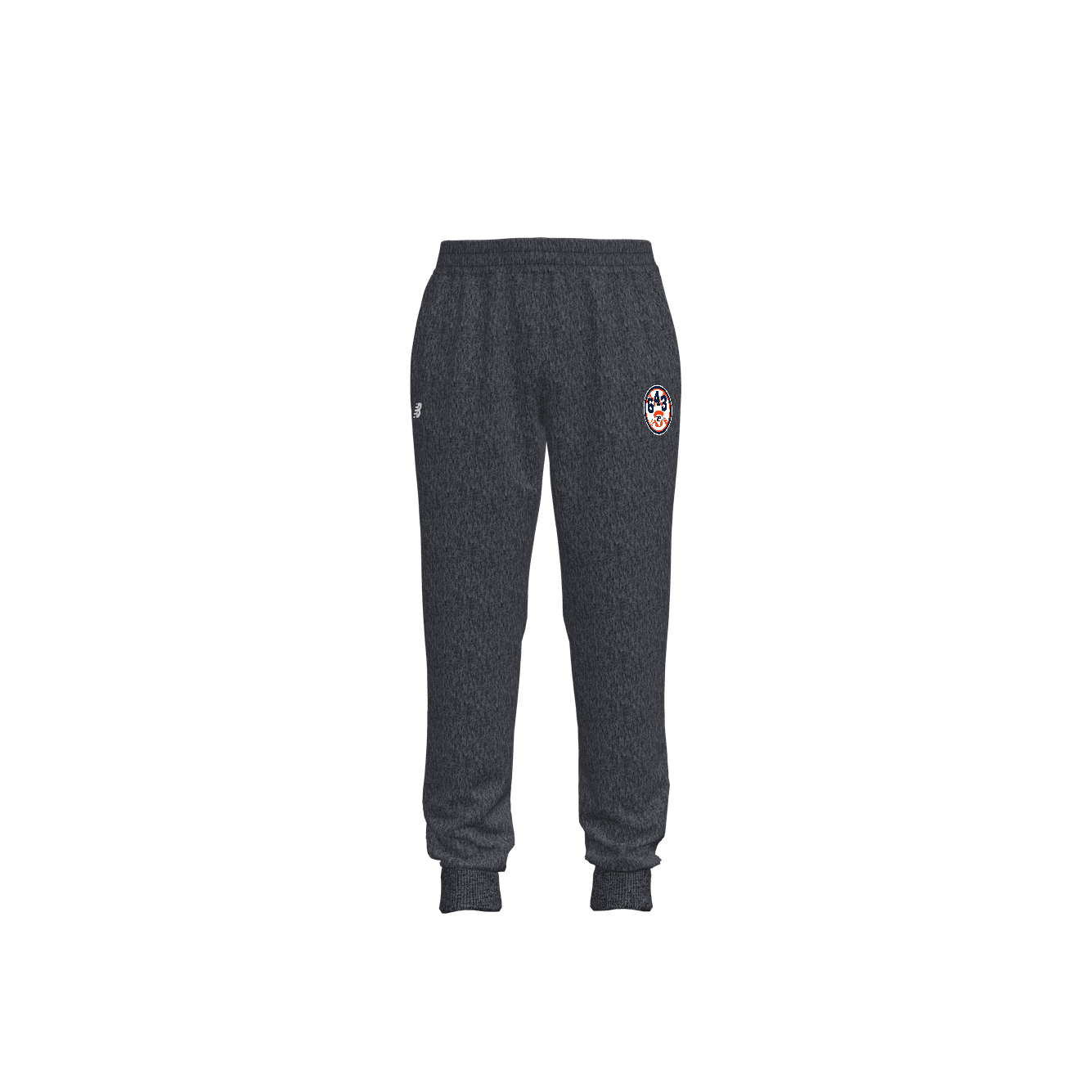 Circle Logo Joggers - Black Heather.png