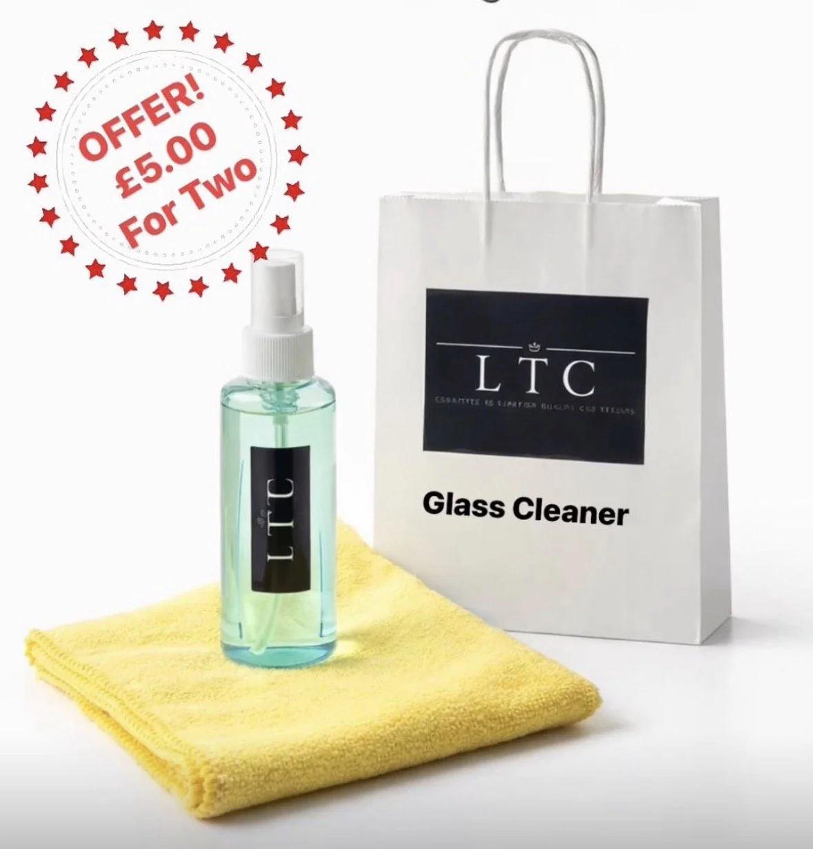 Glass Cleaner 2  for £5.00!