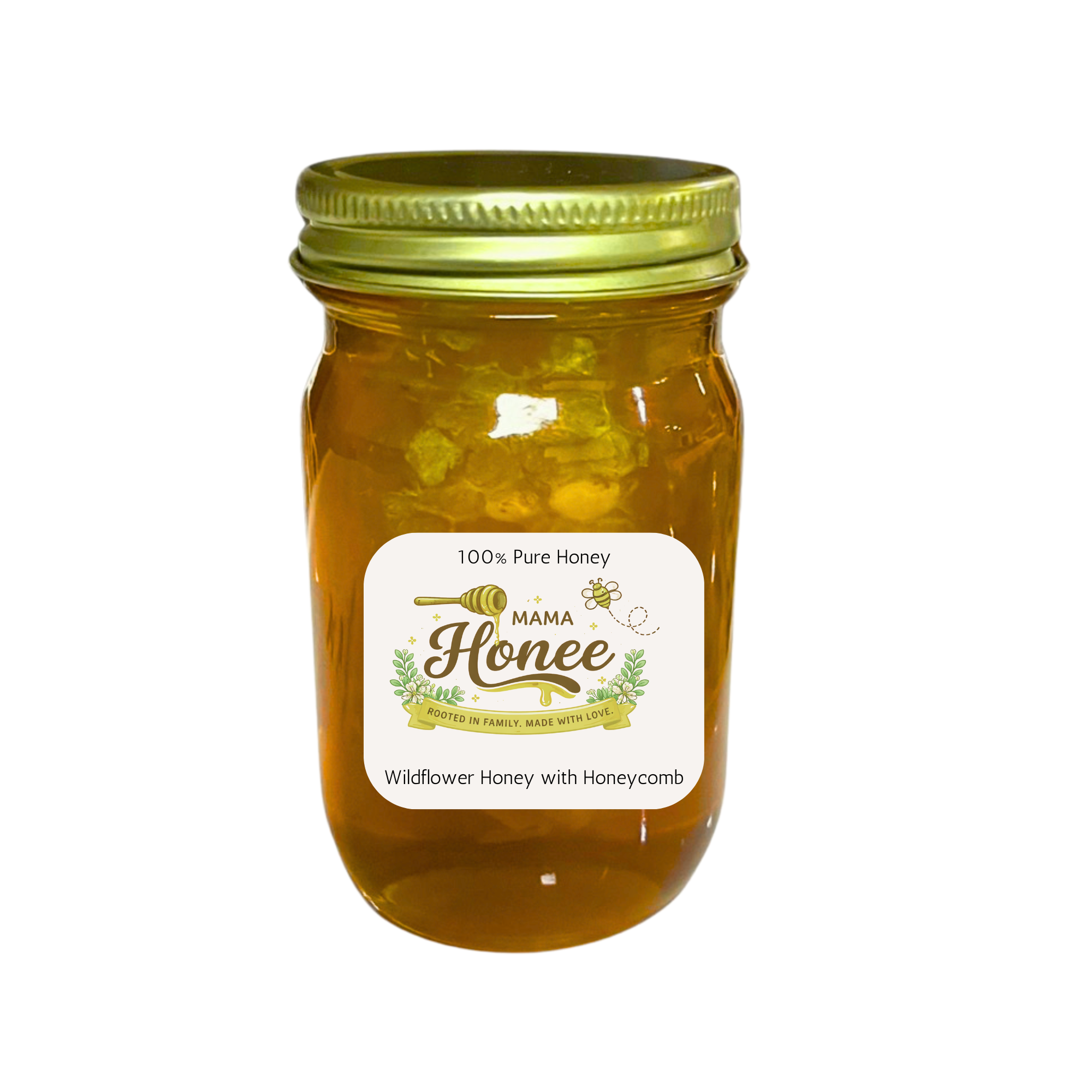 Wildflower Honey with Honeycomb