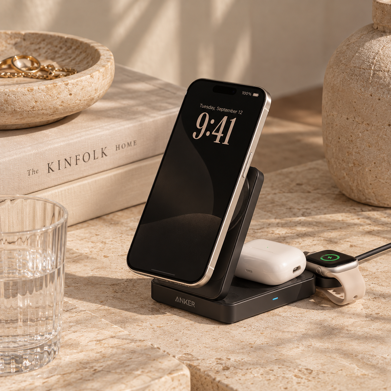 Anker MagGo 3-in-1 Foldable Charging Station