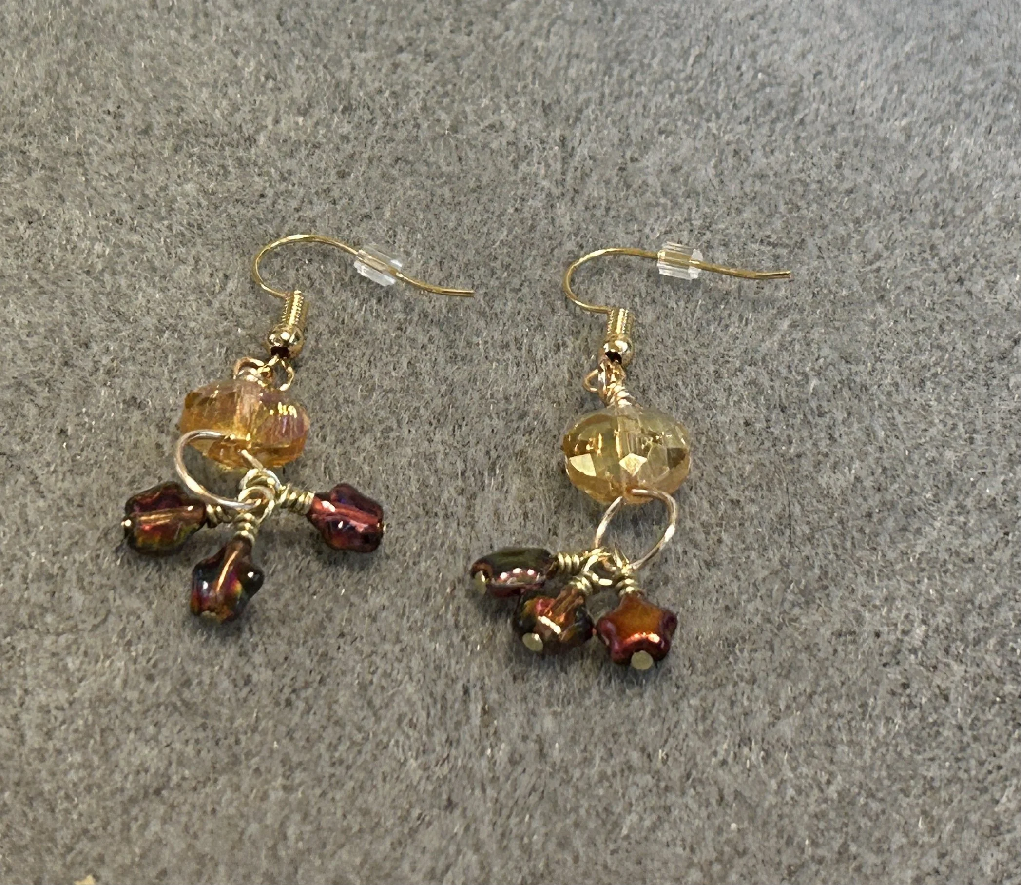 Autumn Star Earrings