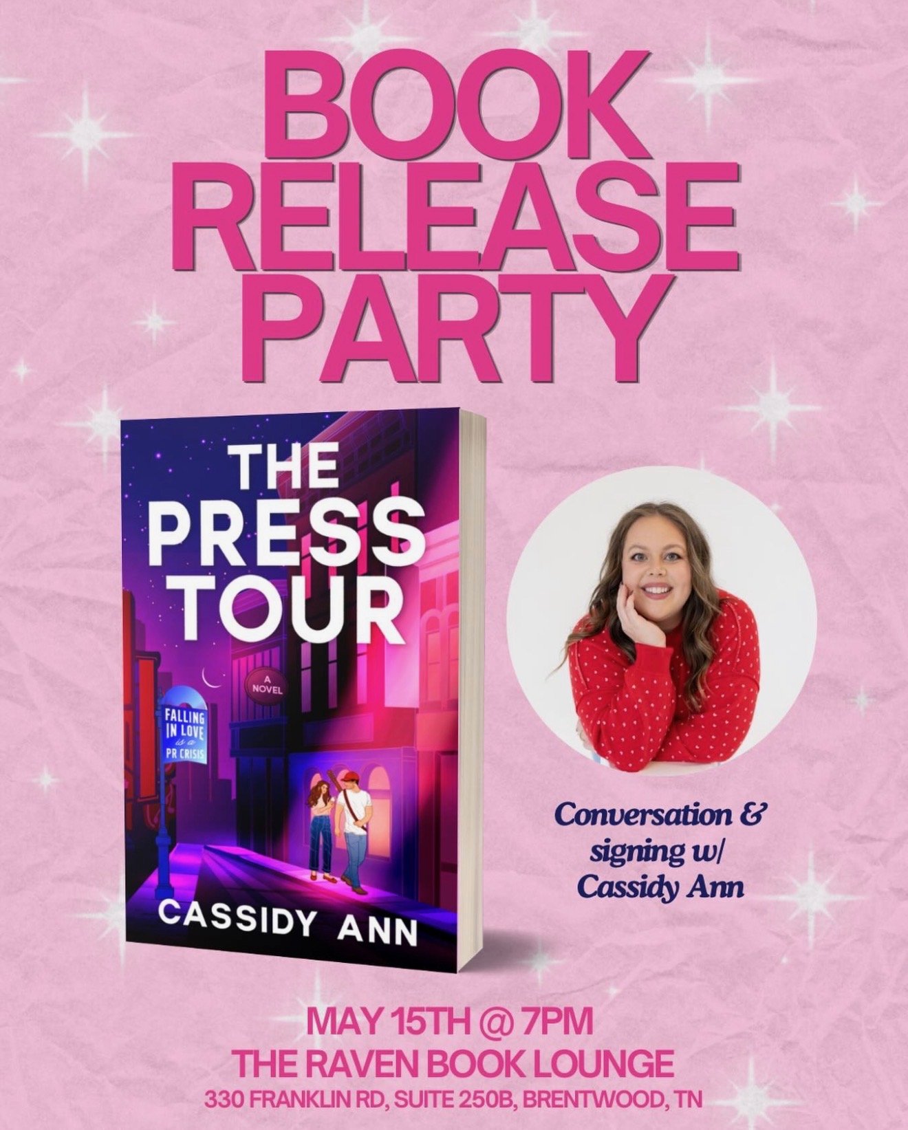 Book Launch - Cassiday Ann