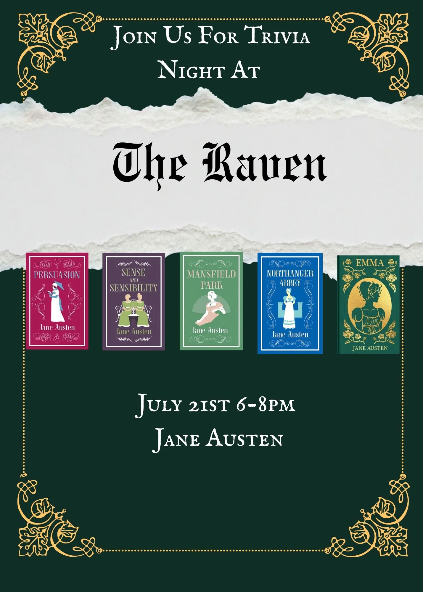 Jane Austen Trivia 