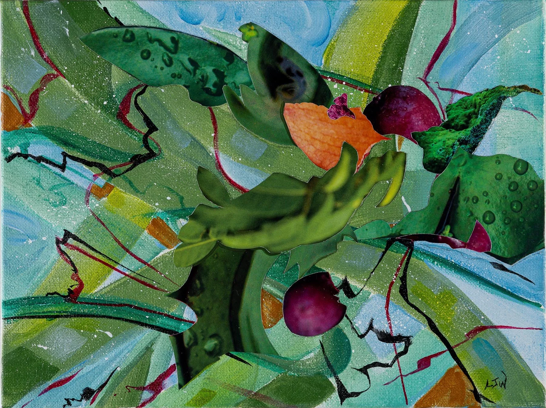 FLUX 6, (9x12x.75), 2026