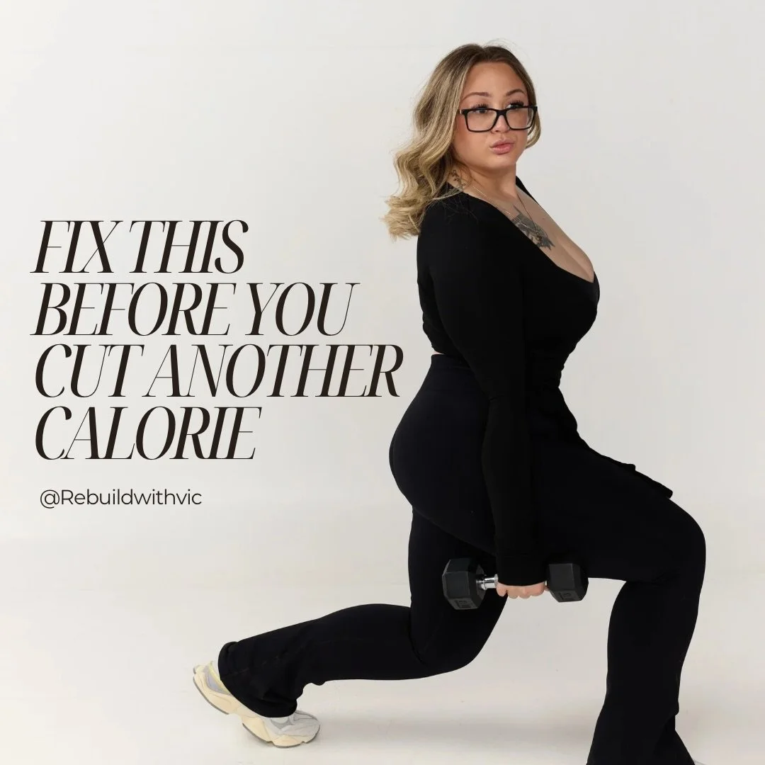 If fat loss feels harder than it should stop blaming your willpower. 

Most women are cutting calories, skipping meals, and grinding through workouts&hellip; And still not losing fat.

Here&rsquo;s why :  Your body isn&rsquo;t broken. But it IS sendi