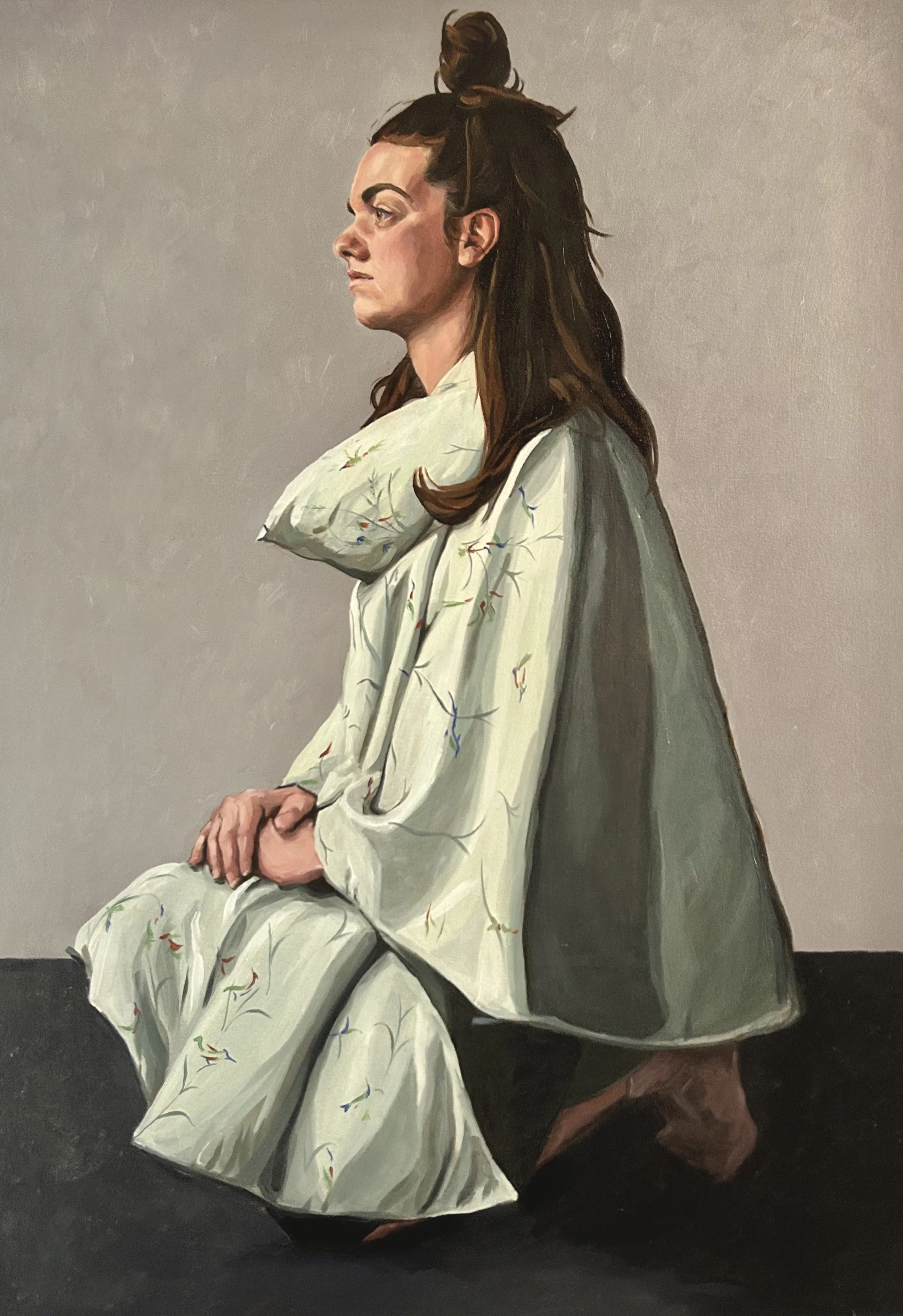 Gill in Profile 'Serenity'
100x70cm
Oil on Canvas
£1600